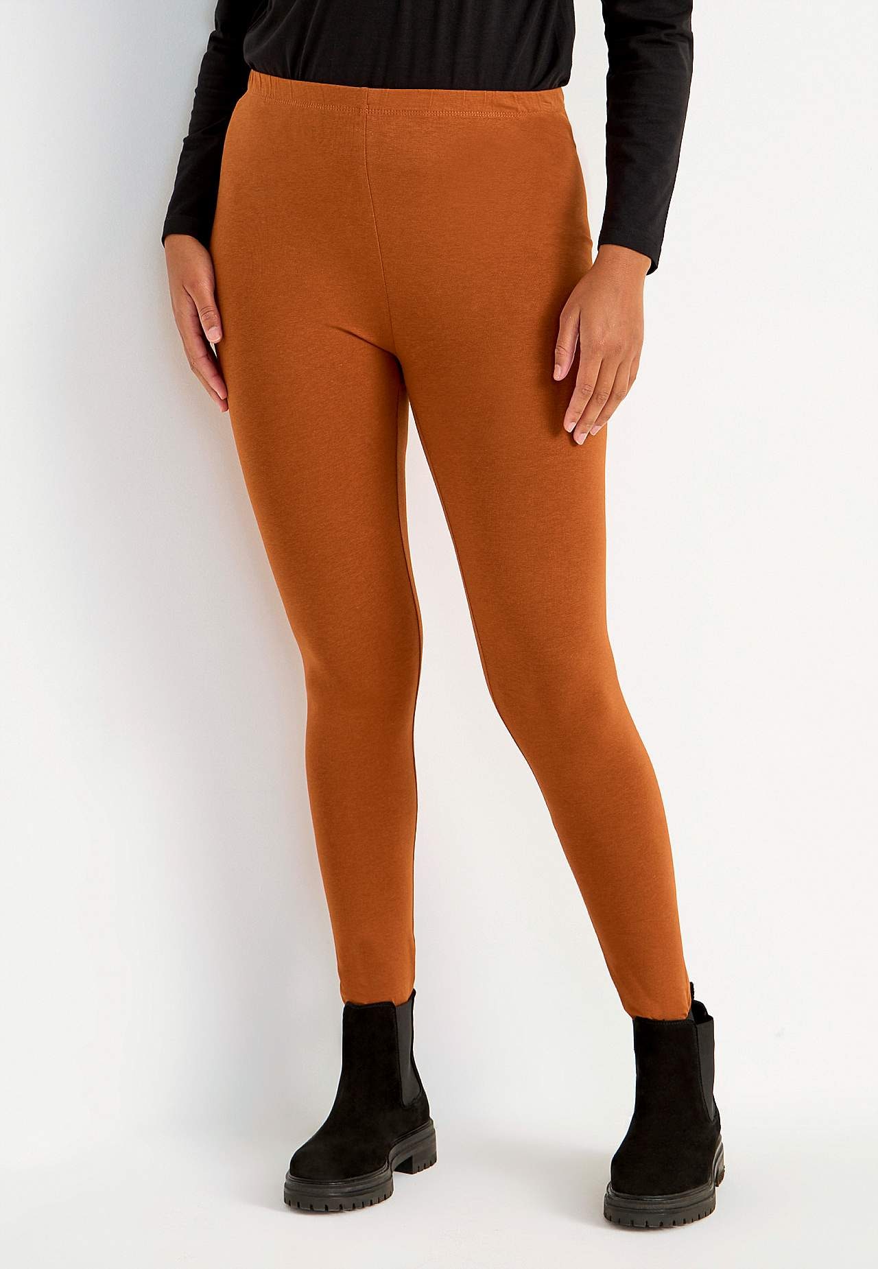 Legginsy z bawełny 2 sztuki