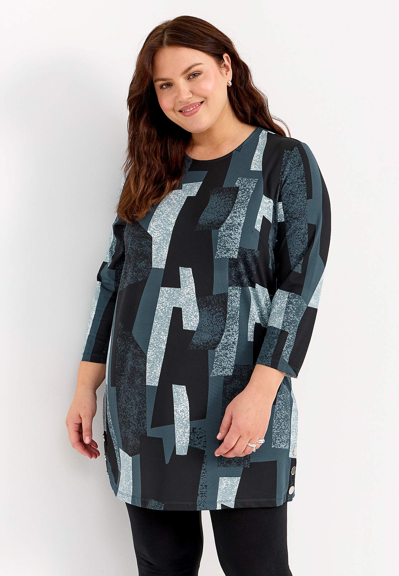 Stylowa tunika dżersejowa 