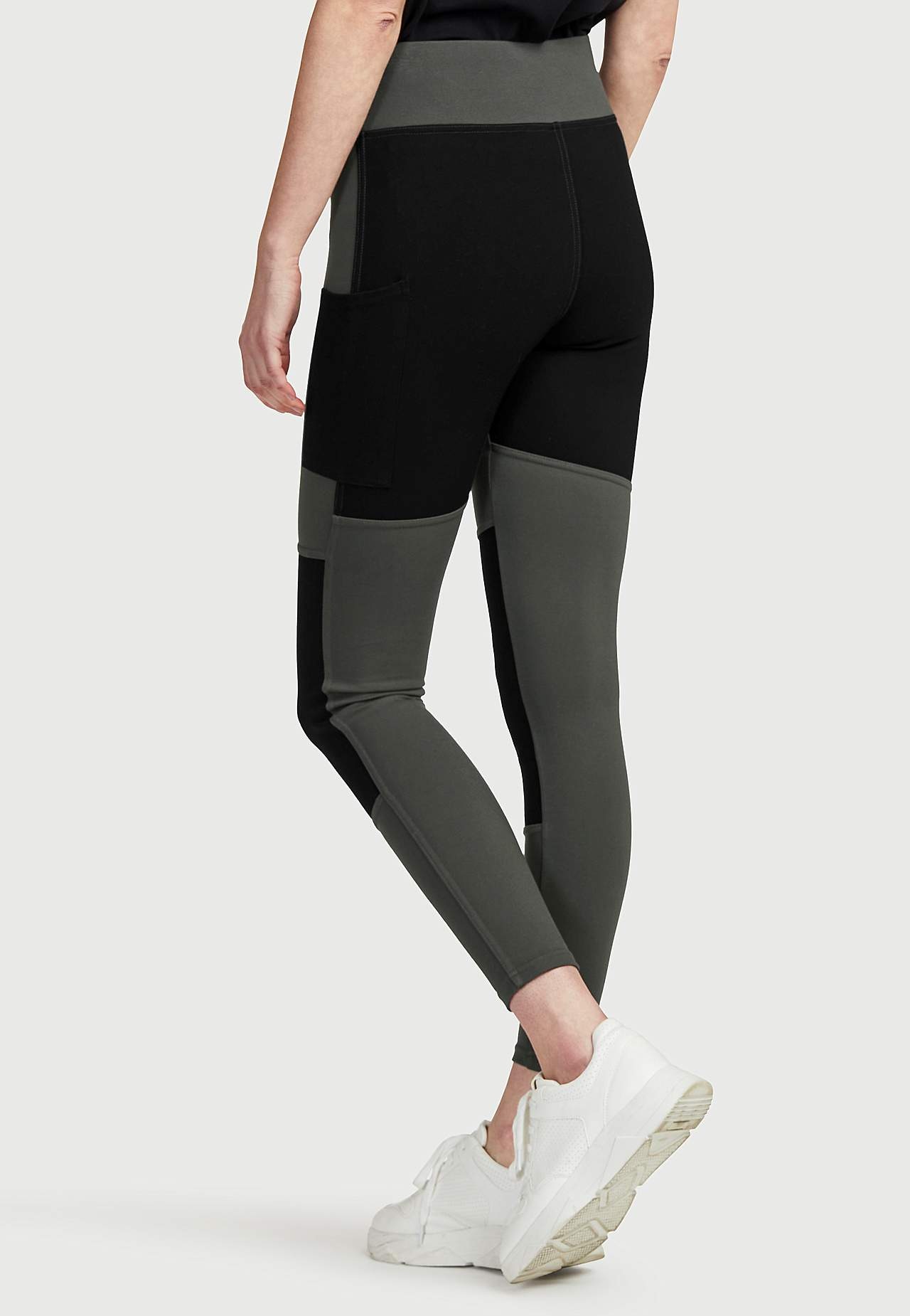 Legginsy z bocznymi kieszeniami