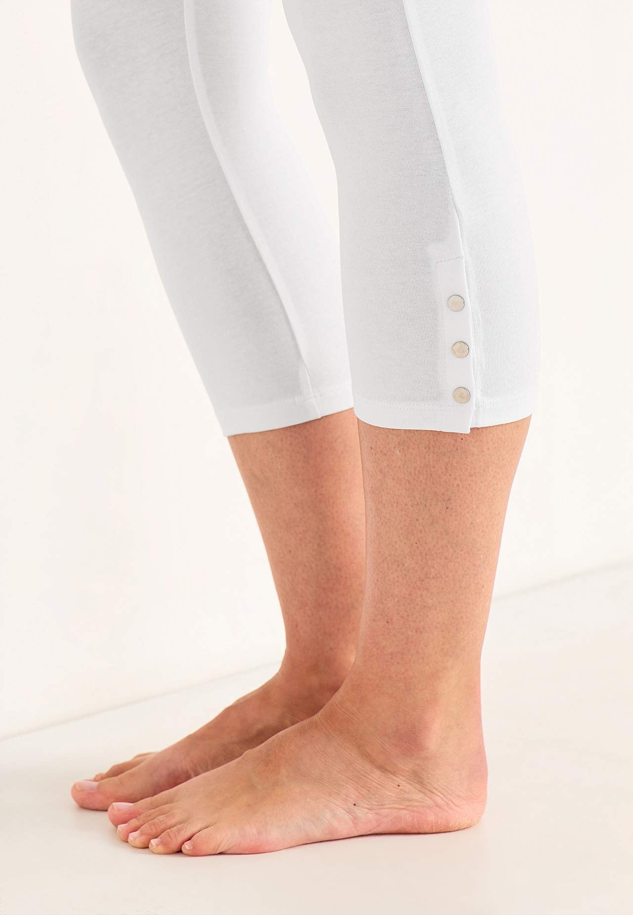 Legginsy rybaczki z miłymi detalami z guzikami Milly 2 sztuki