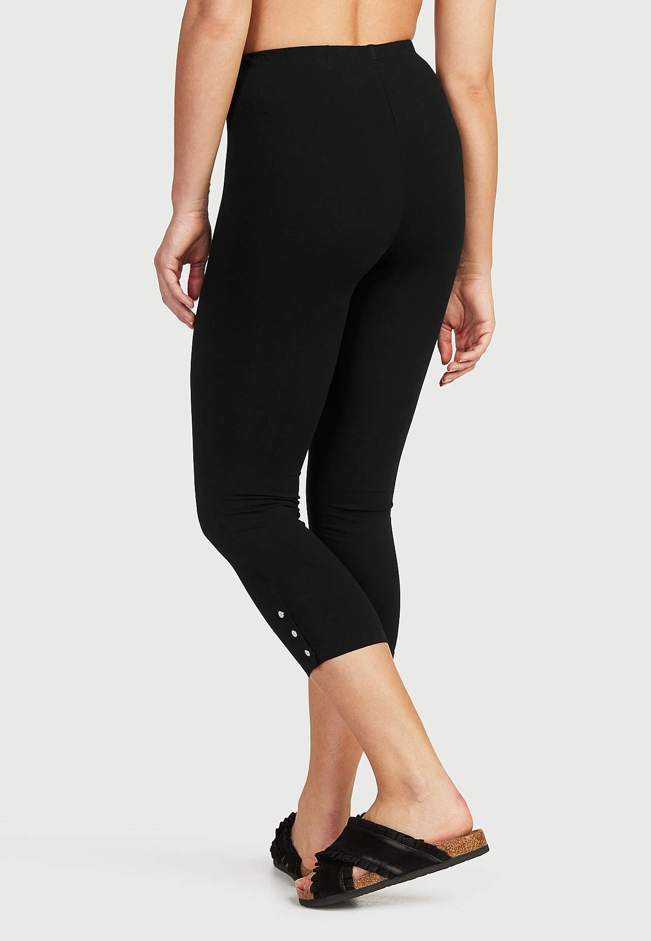 Legginsy rybaczki z miłymi detalami z guzikami Milly 2 sztuki