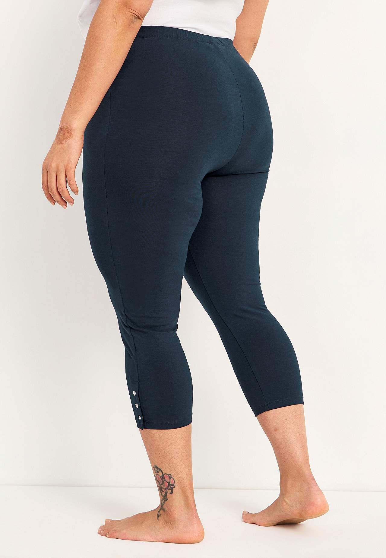 Legginsy rybaczki z miłymi detalami z guzikami Milly 2 sztuki