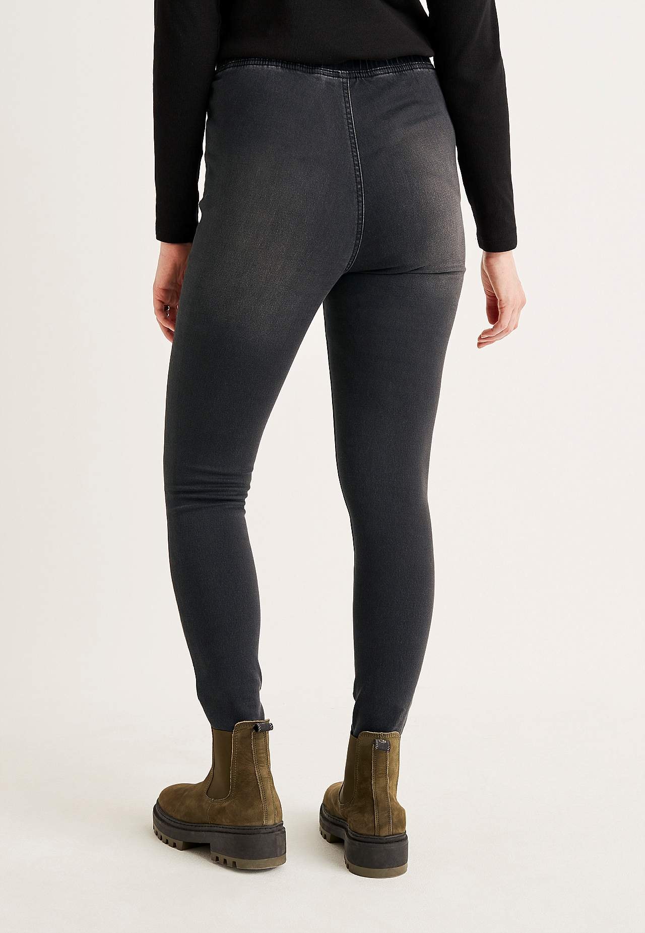 Legginsy dżinsowe