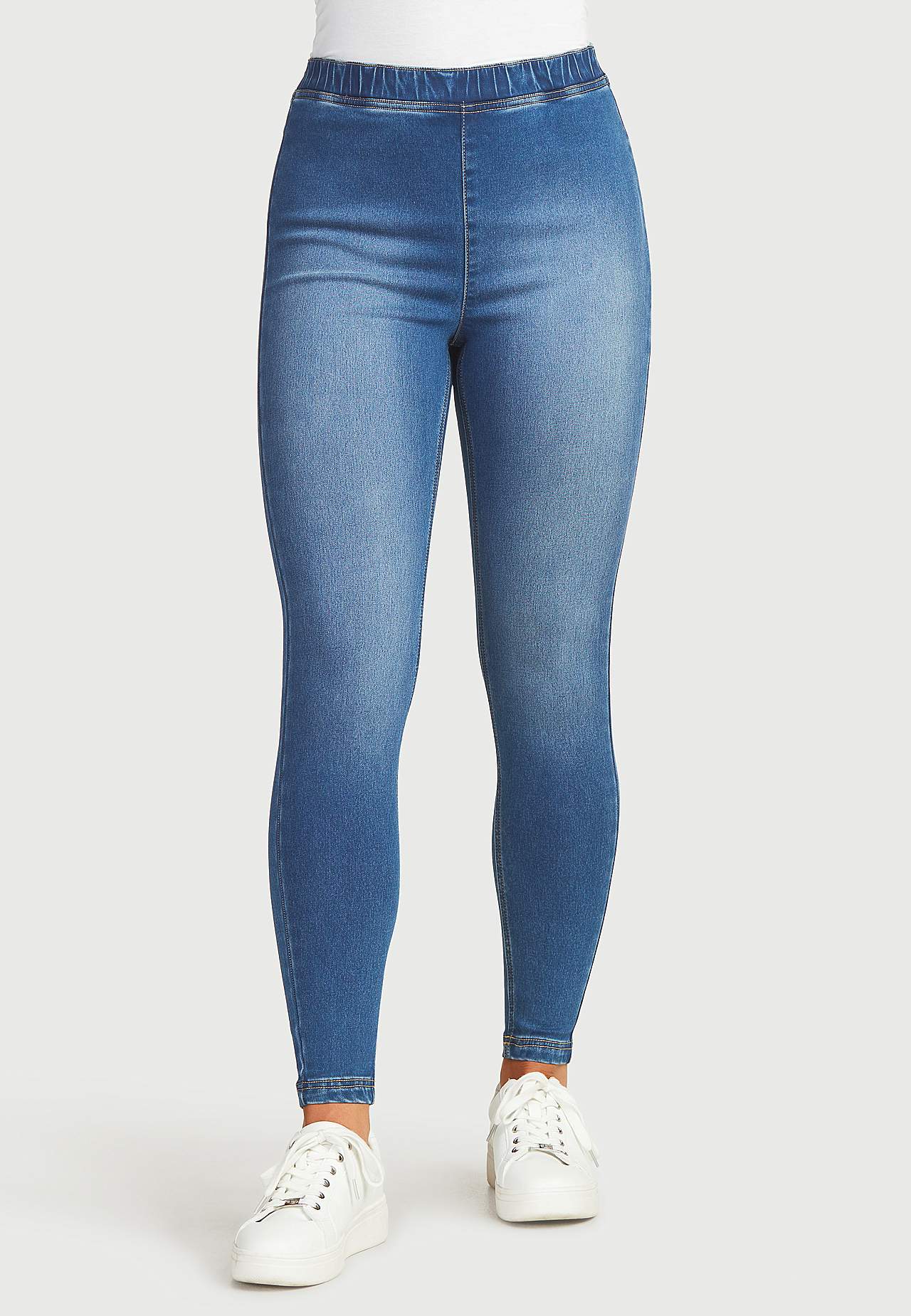 Legginsy dżinsowe
