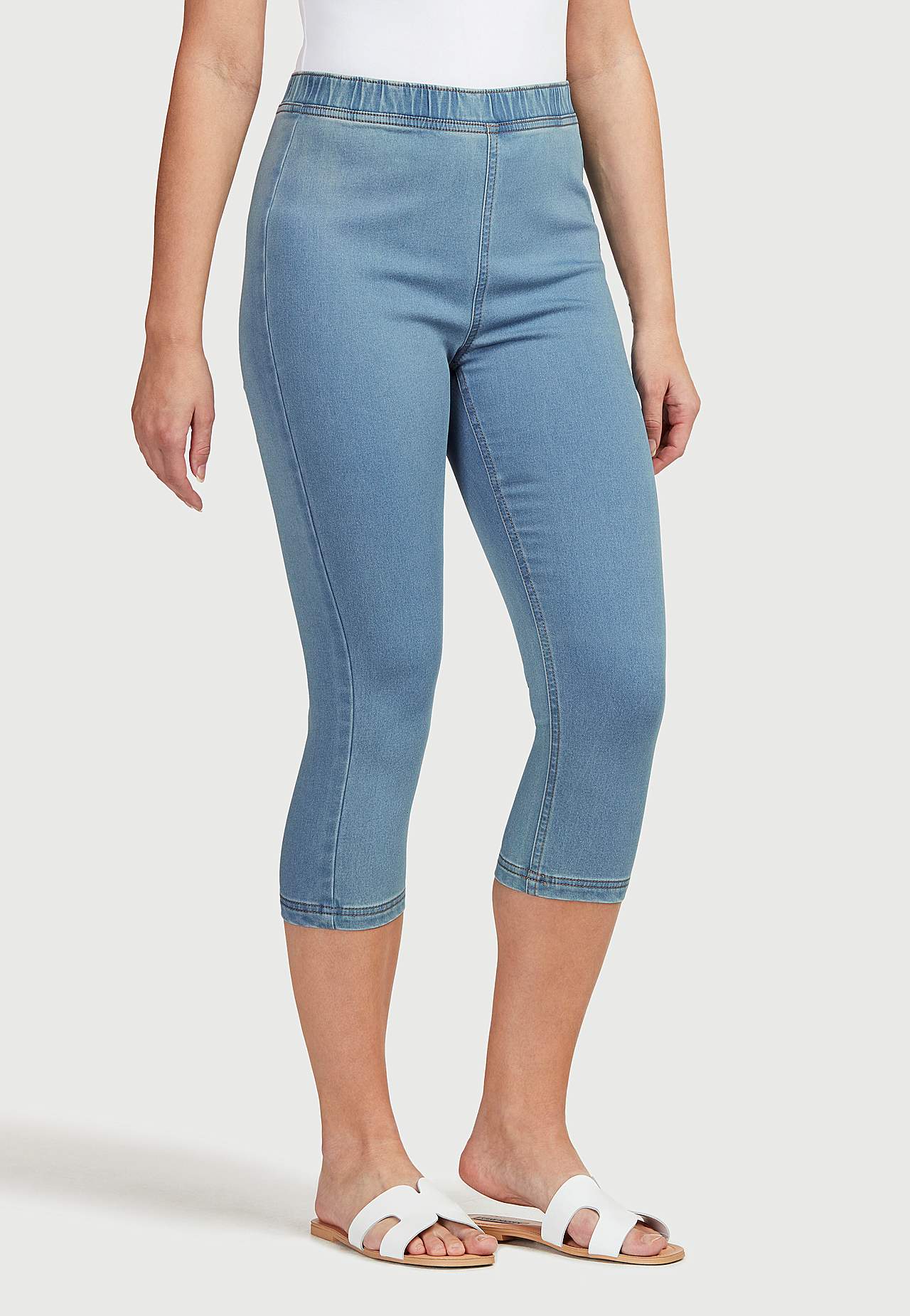 Legginsy rybaczki z dżinsu Olga