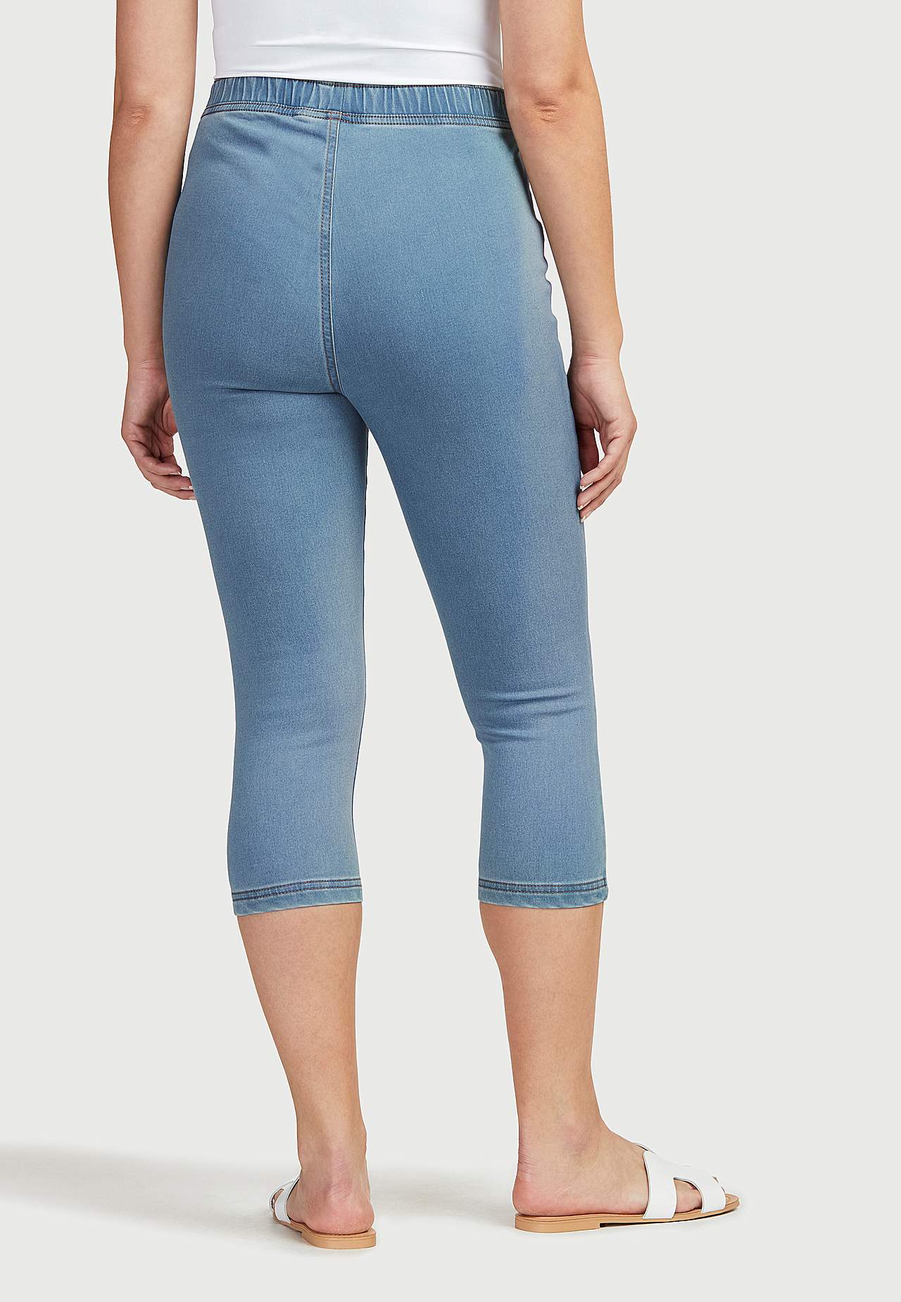 Legginsy rybaczki z dżinsu Olga