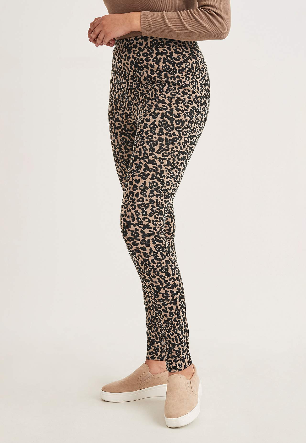 Wzorzyste legginsy