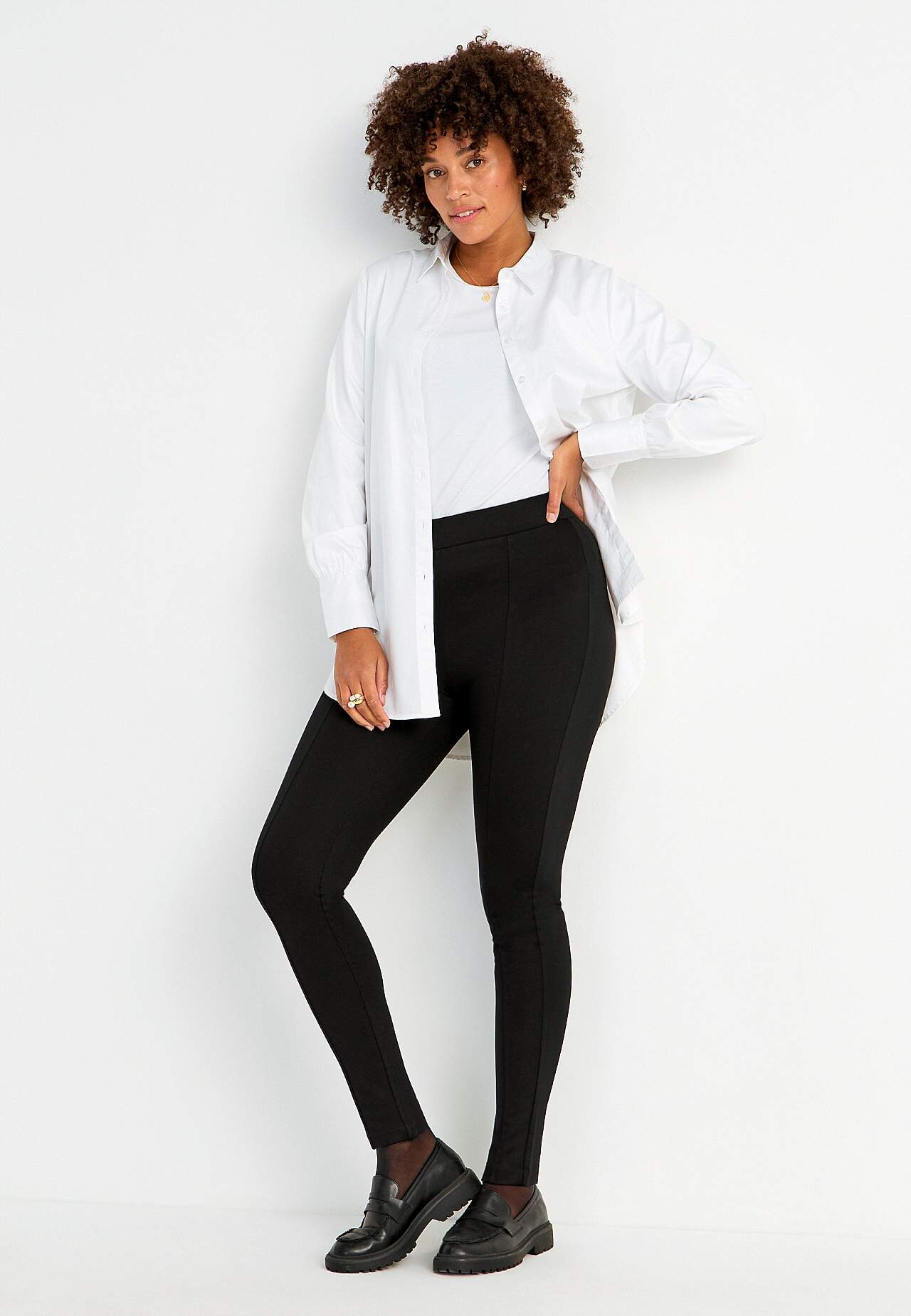 Wzorzyste legginsy