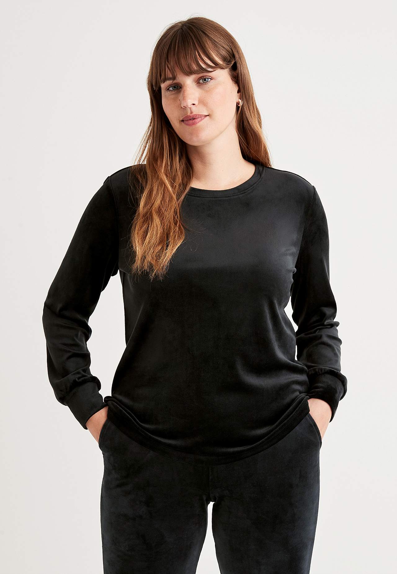 Sweter welurowy Vanja