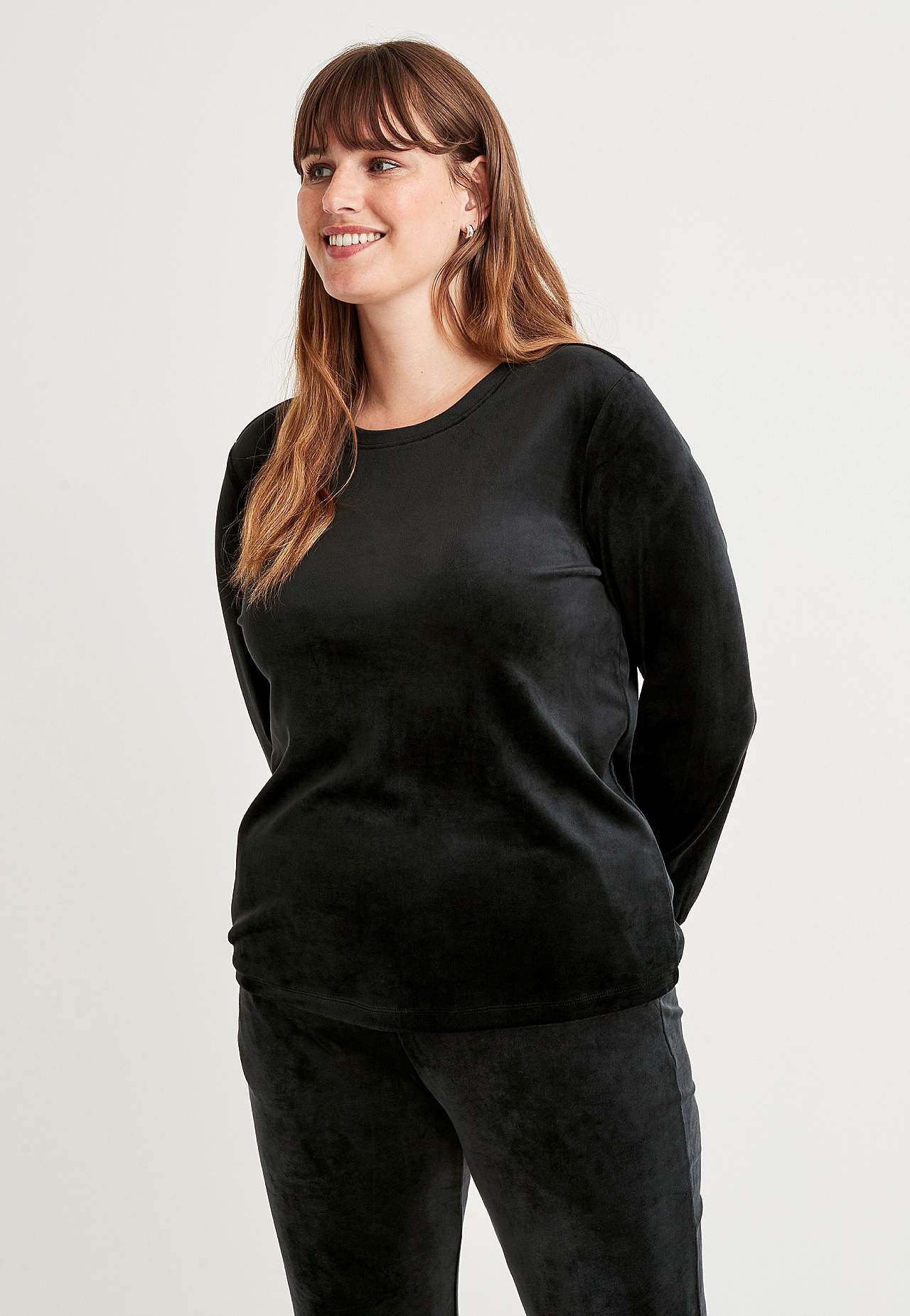 Sweter welurowy Vanja