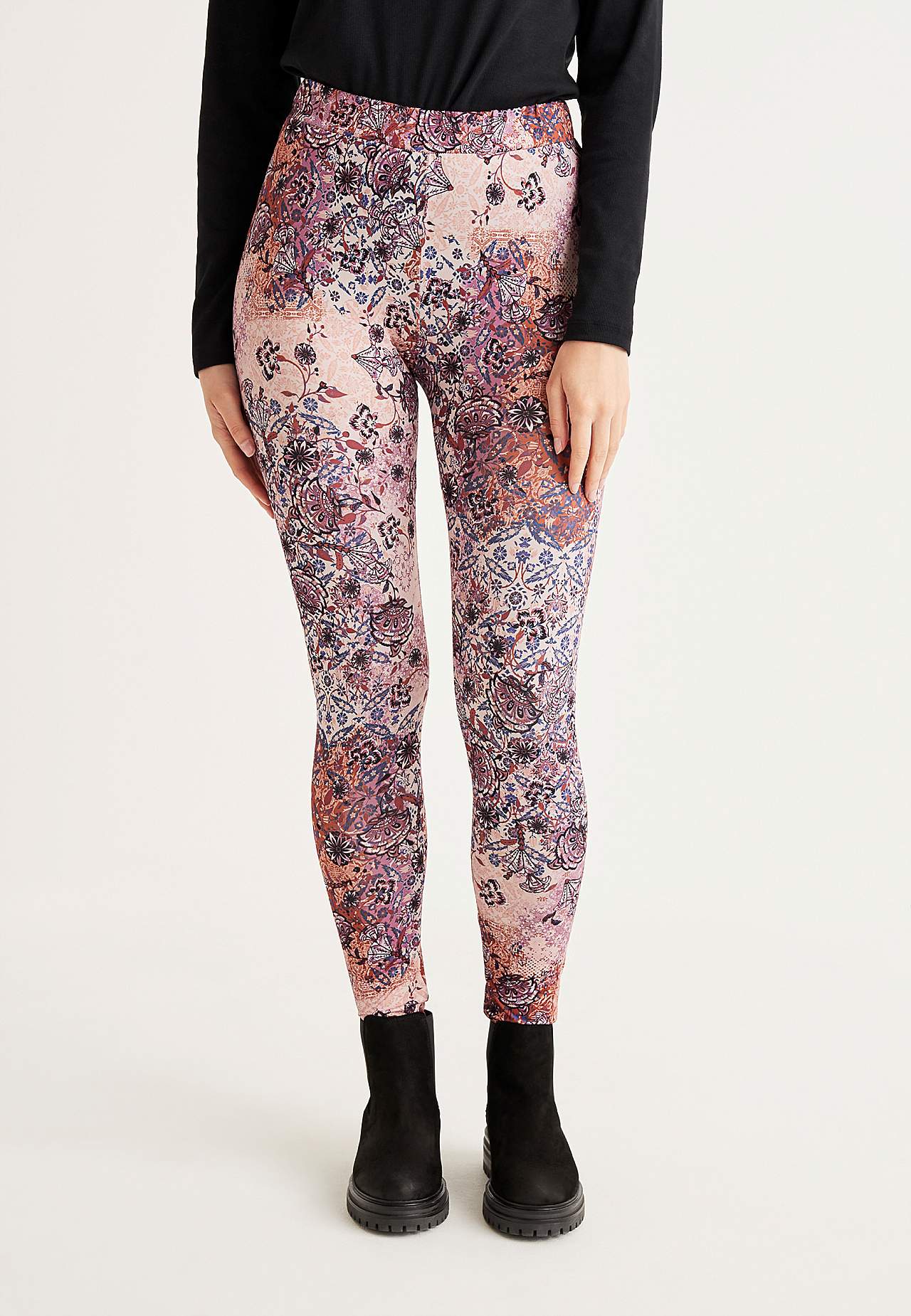 Wzorzyste legginsy Jasminette