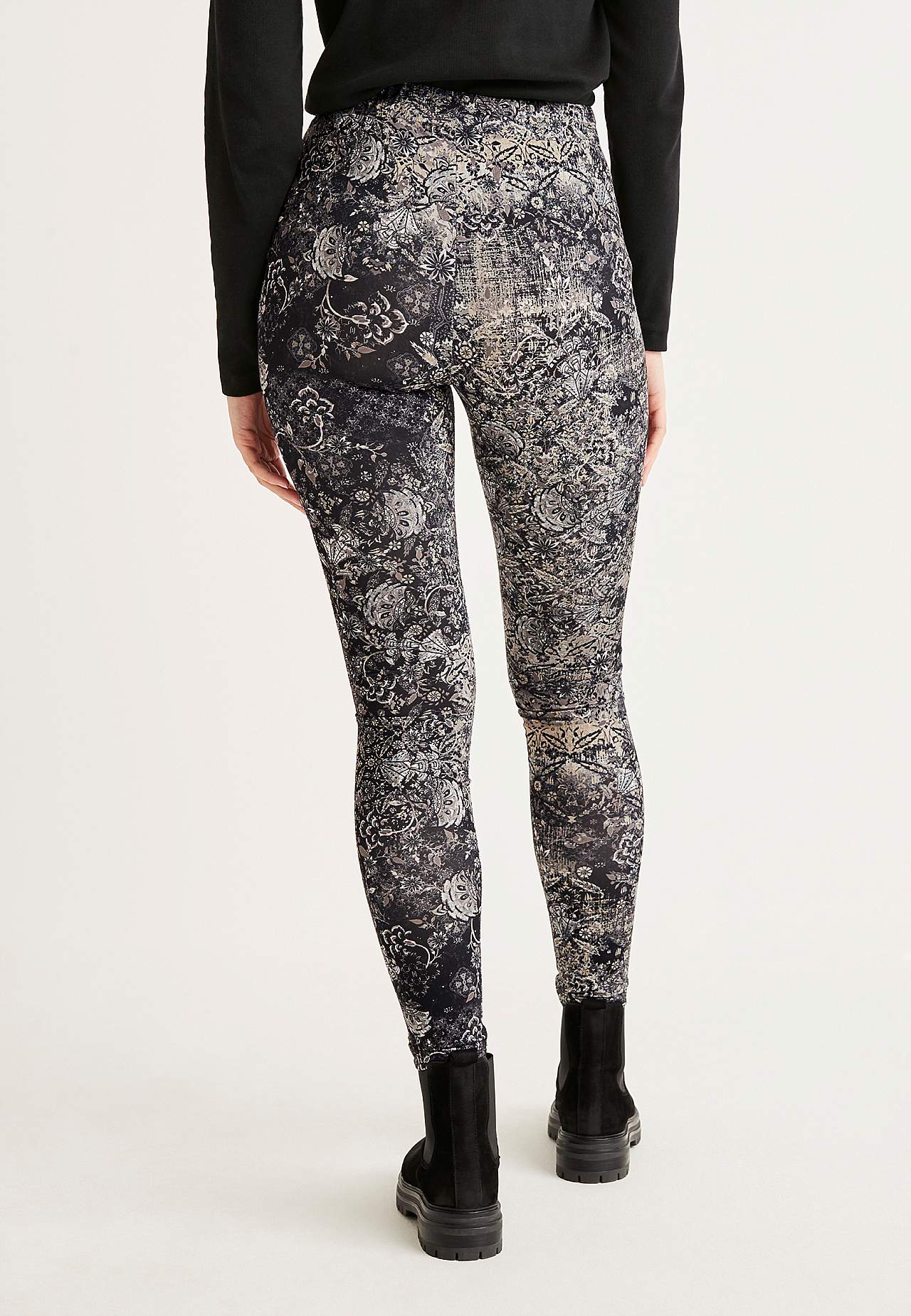 Wzorzyste legginsy Jasminette