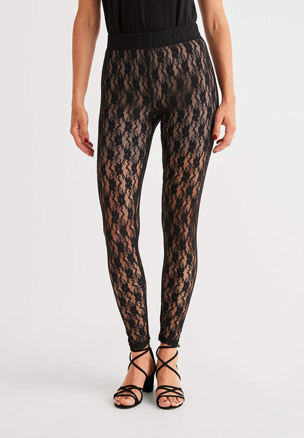 Koronkowe legginsy Lisen