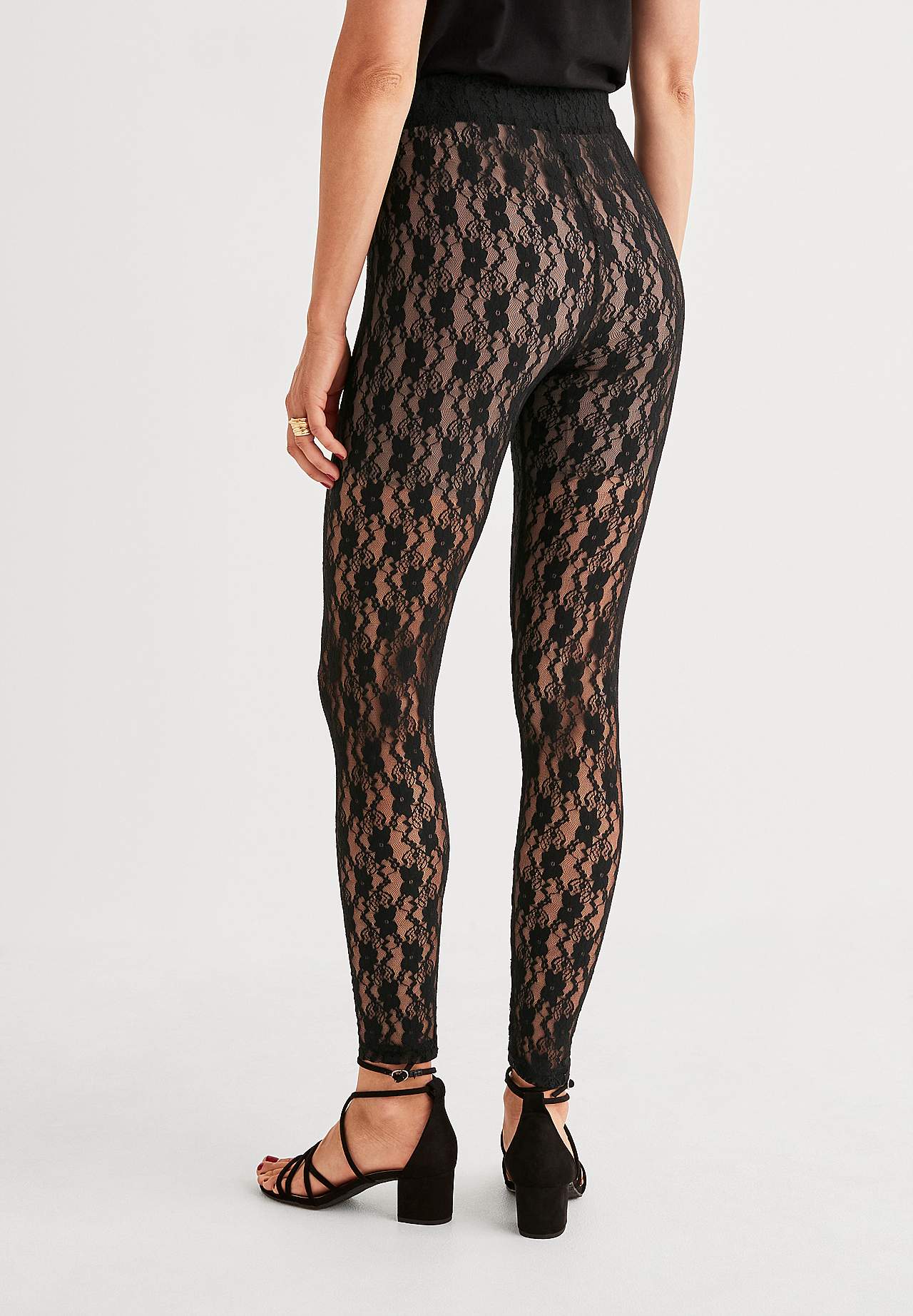 Koronkowe legginsy Lisen