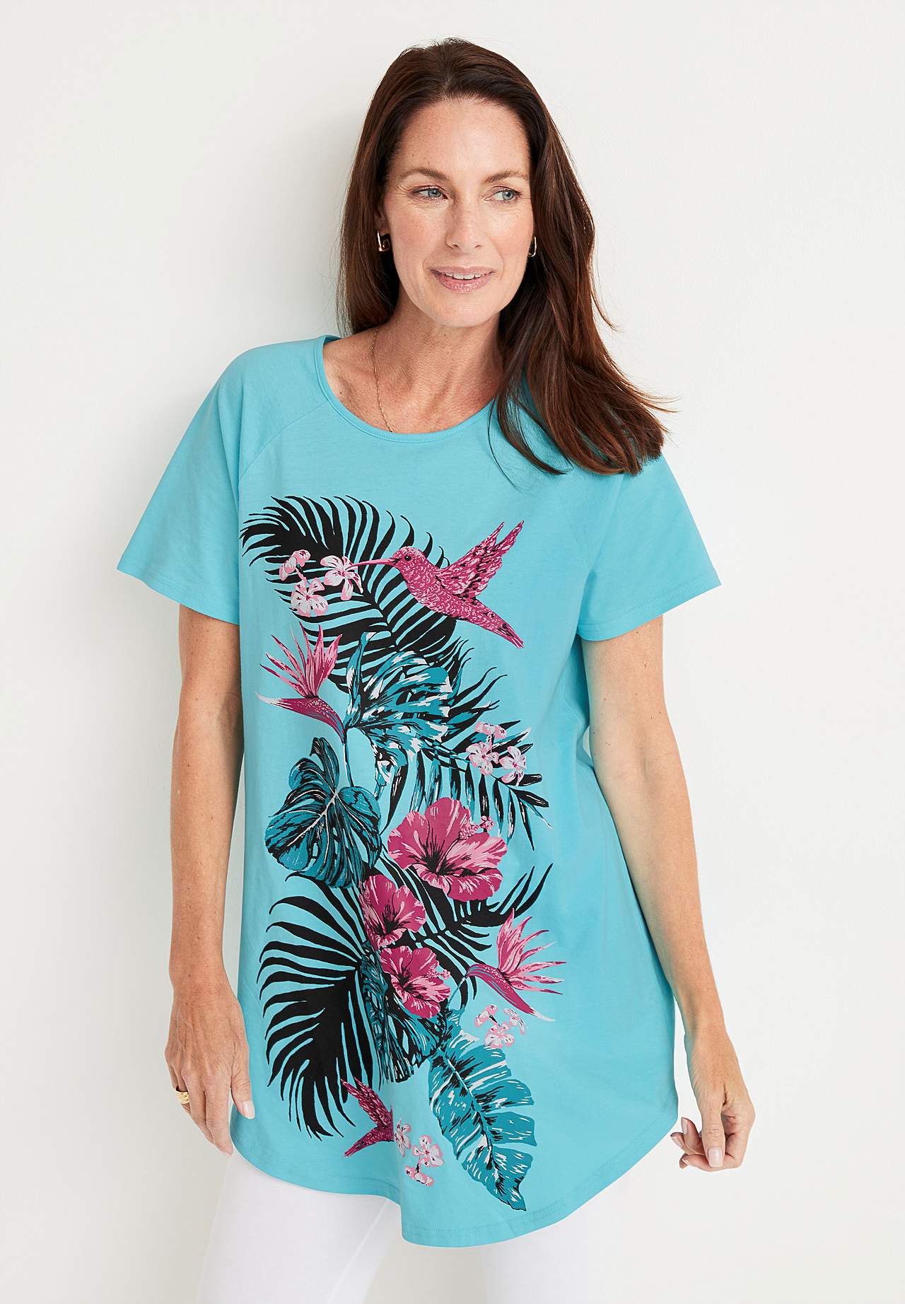 Długi t-shirt 2 sztuki