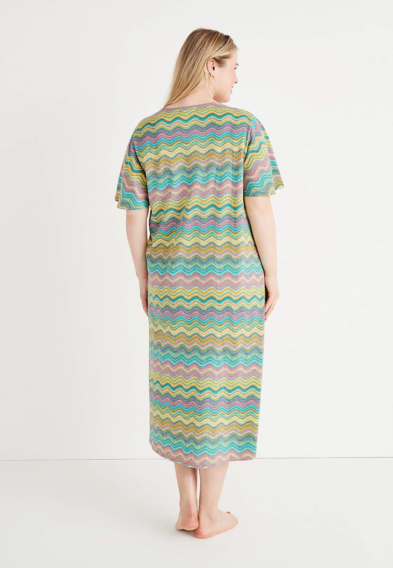 Koszula nocna z krótkim rękawem