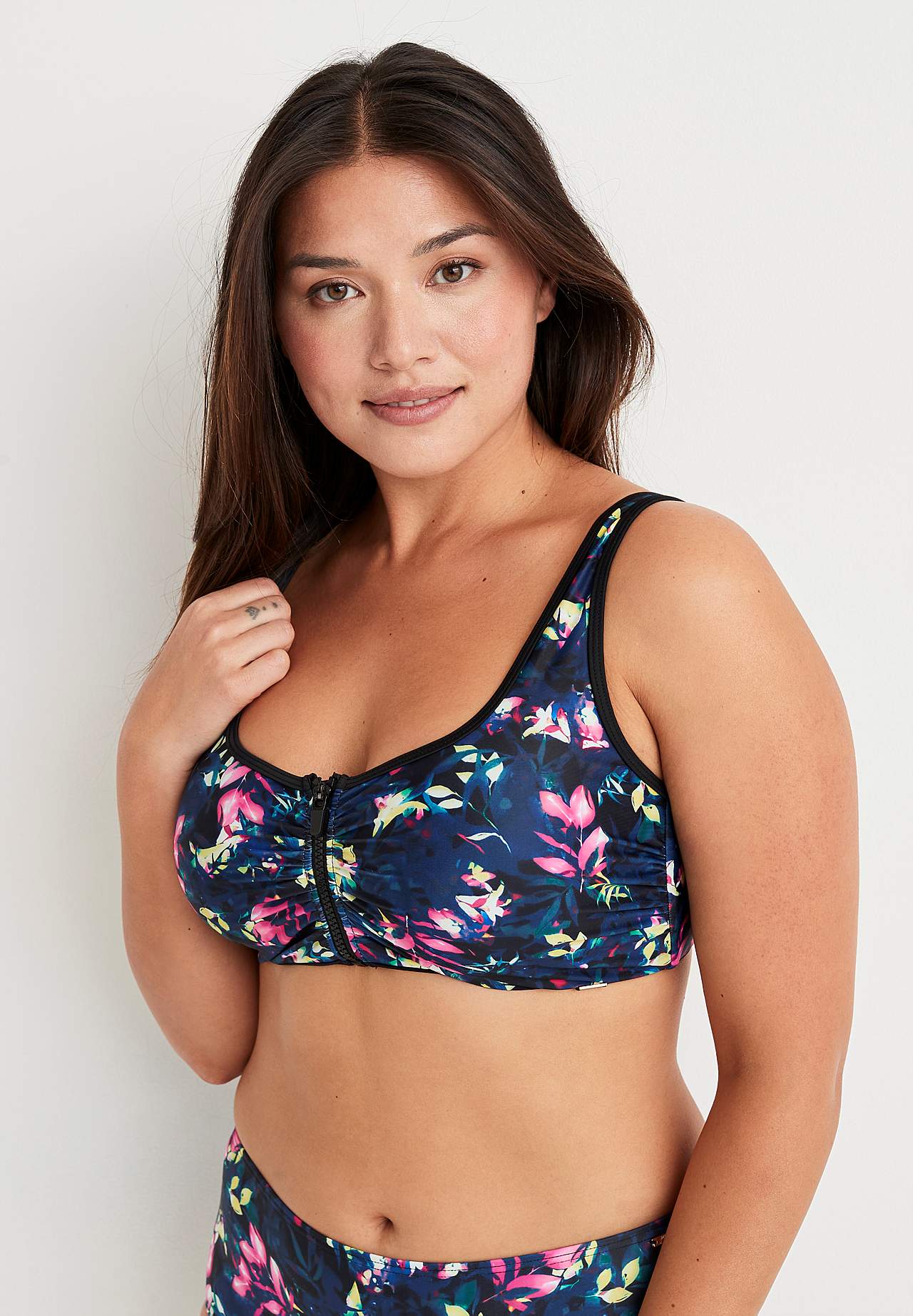 Wzorzysty biustonosz bikini Helsingborg