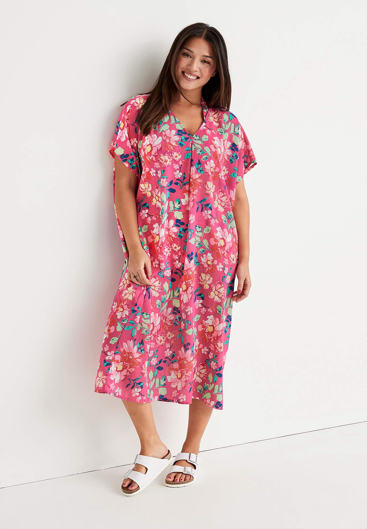 Kwiecisty kaftan Hornbaek