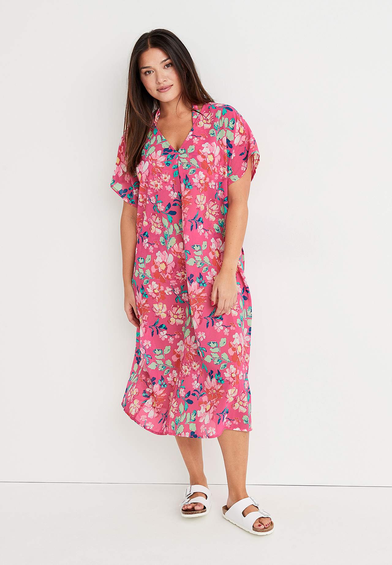 Kwiecisty kaftan Hornbaek