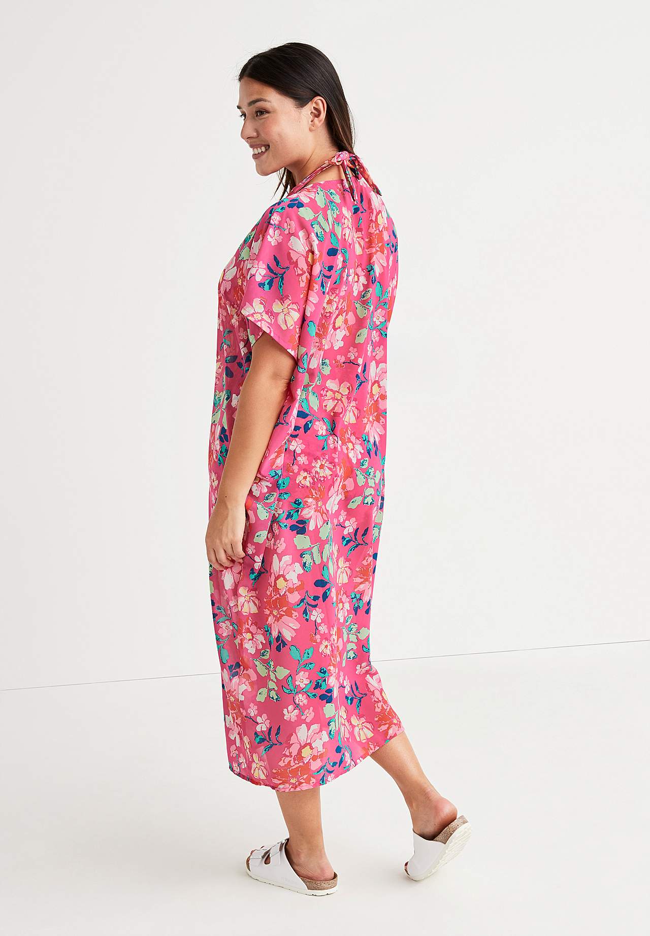 Kwiecisty kaftan Hornbaek