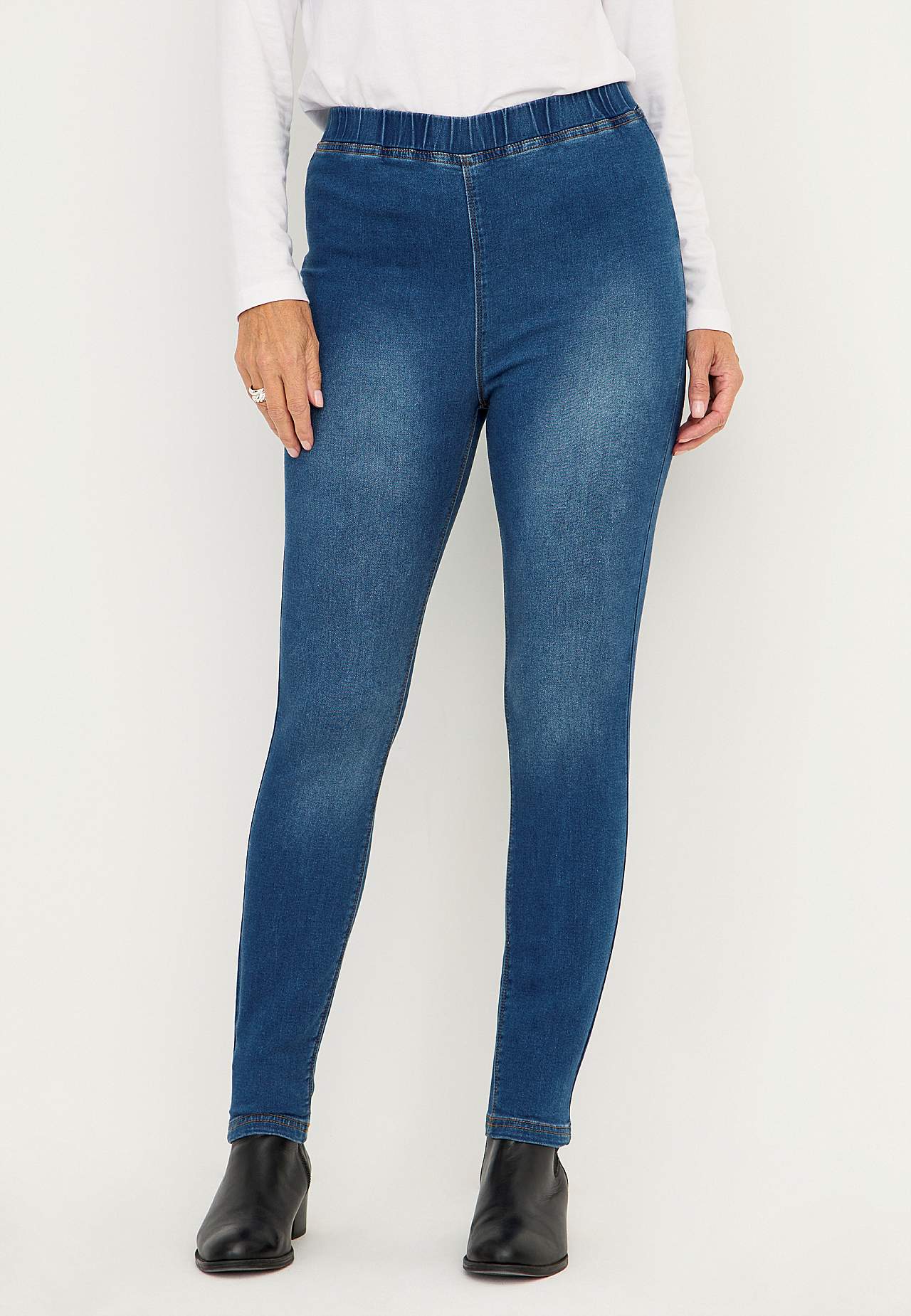 Legginsy dżinsowe