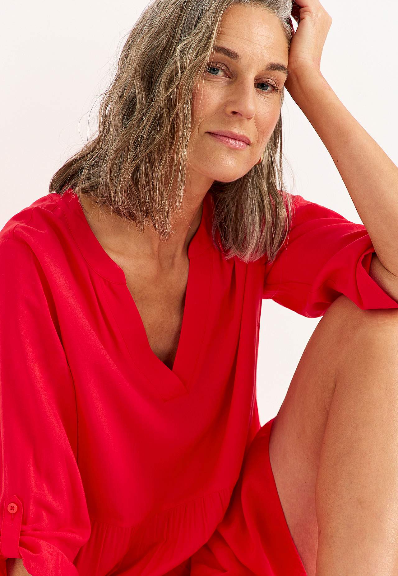 Sukienka z falbankami