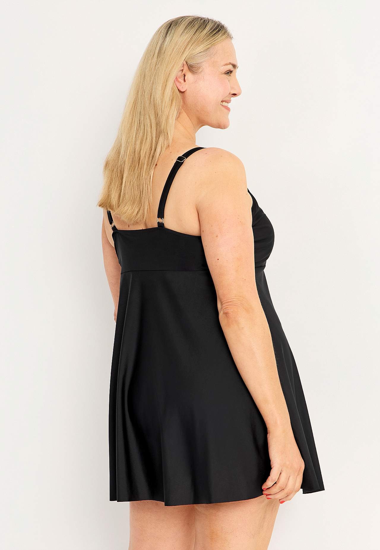 Sukienka kąpielowa z watowanymi miseczkami