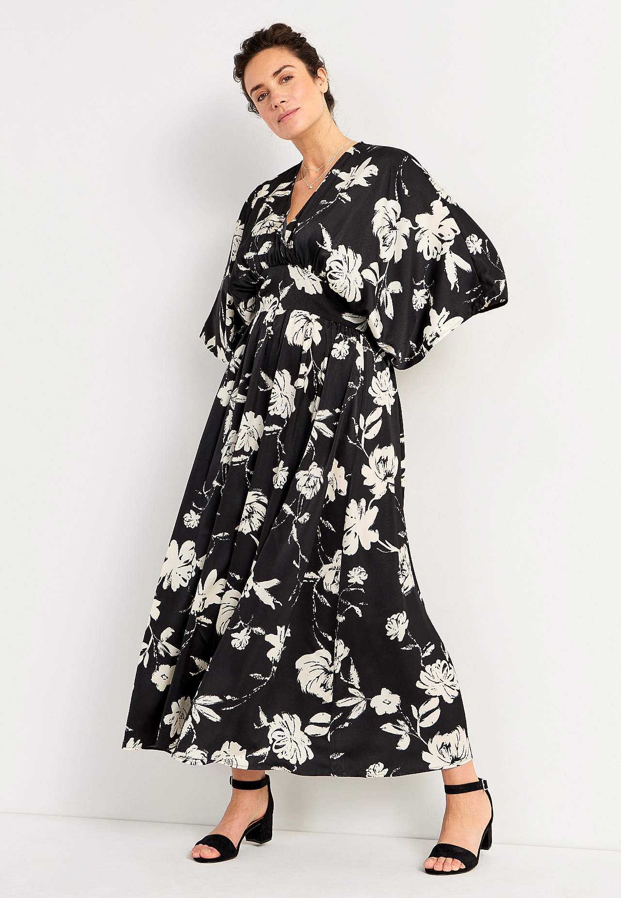 Kwiecista sukienka maxi Marbella