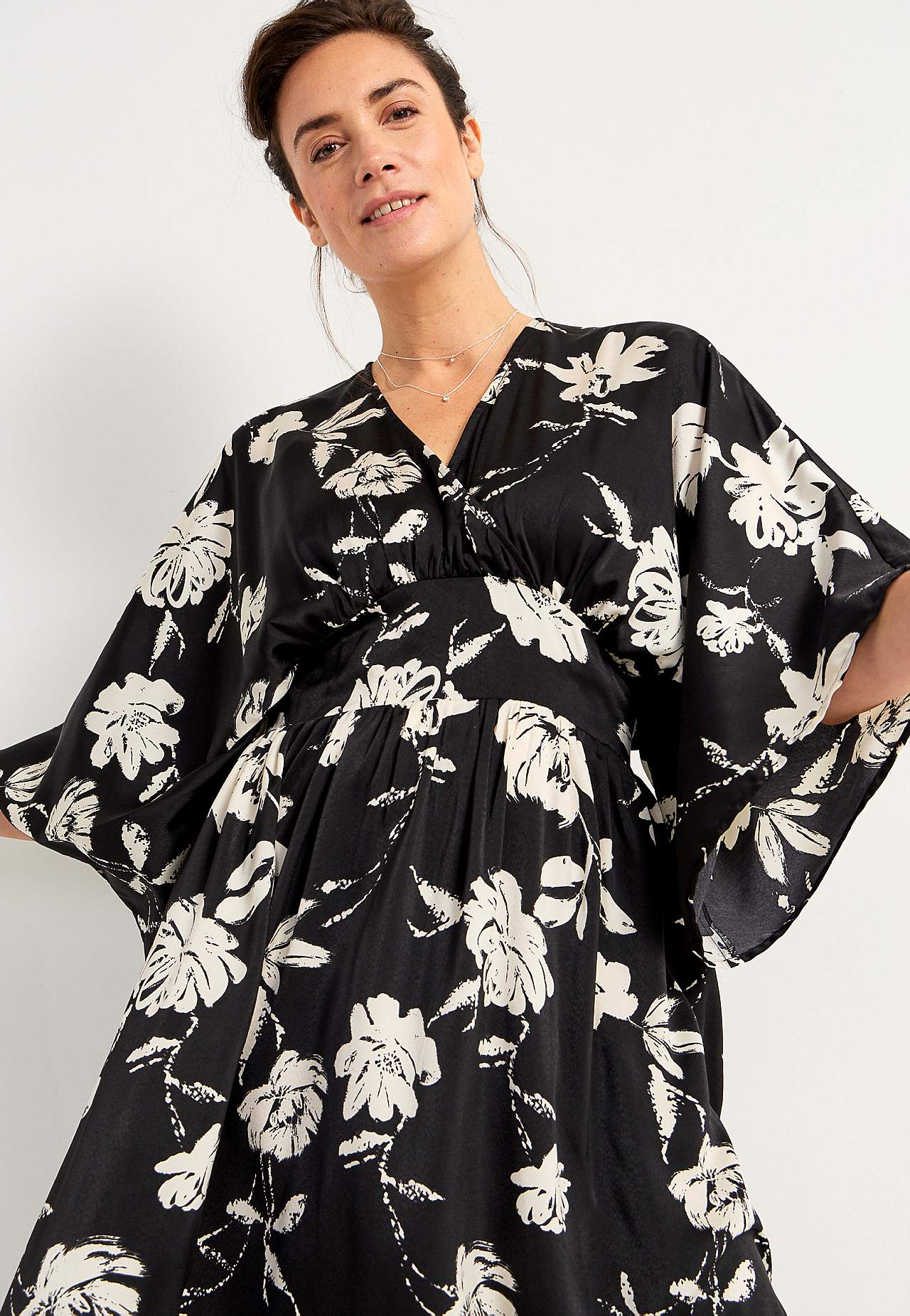 Kwiecista sukienka maxi Marbella