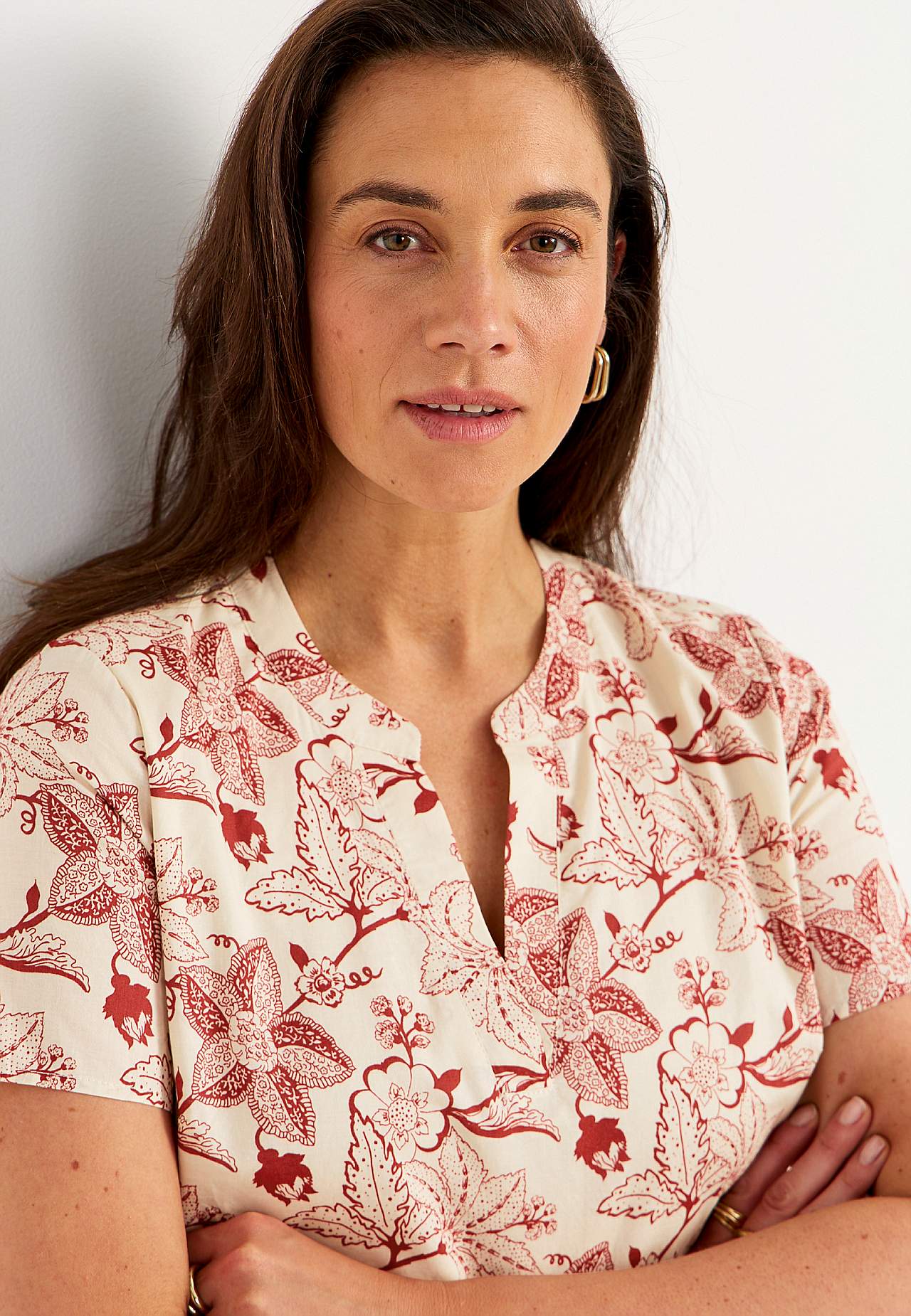 Sukienka bawełniana z falbanką