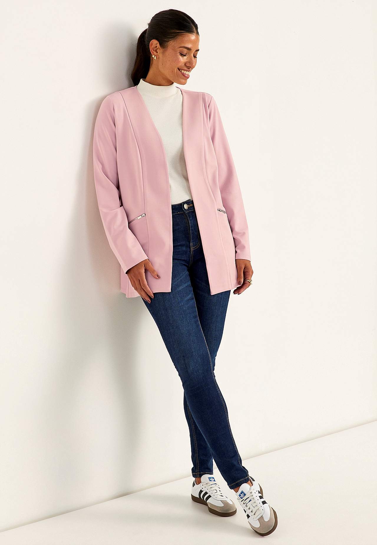 Stylowy żakiet trykotowy Lisa