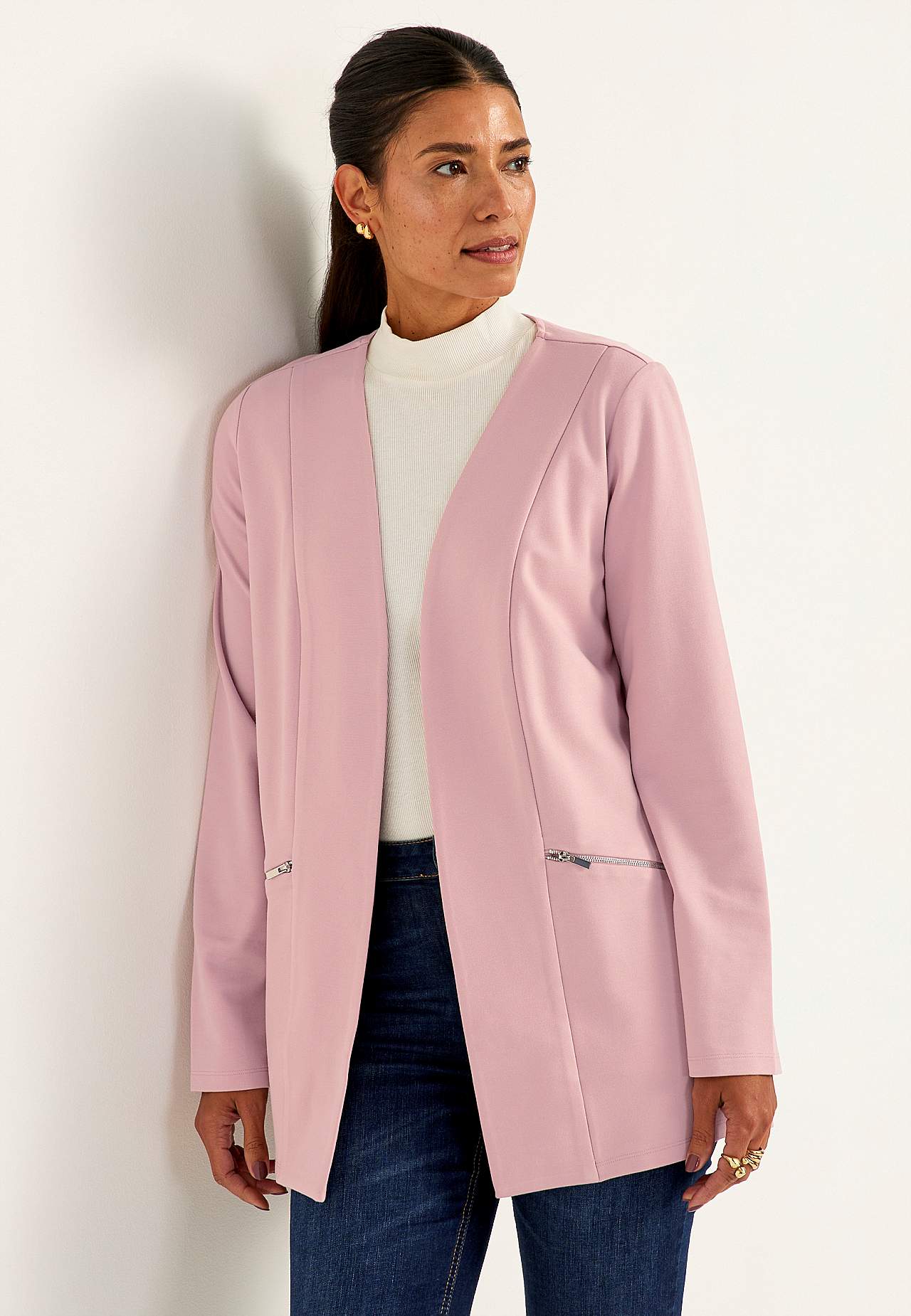 Stylowy żakiet trykotowy Lisa