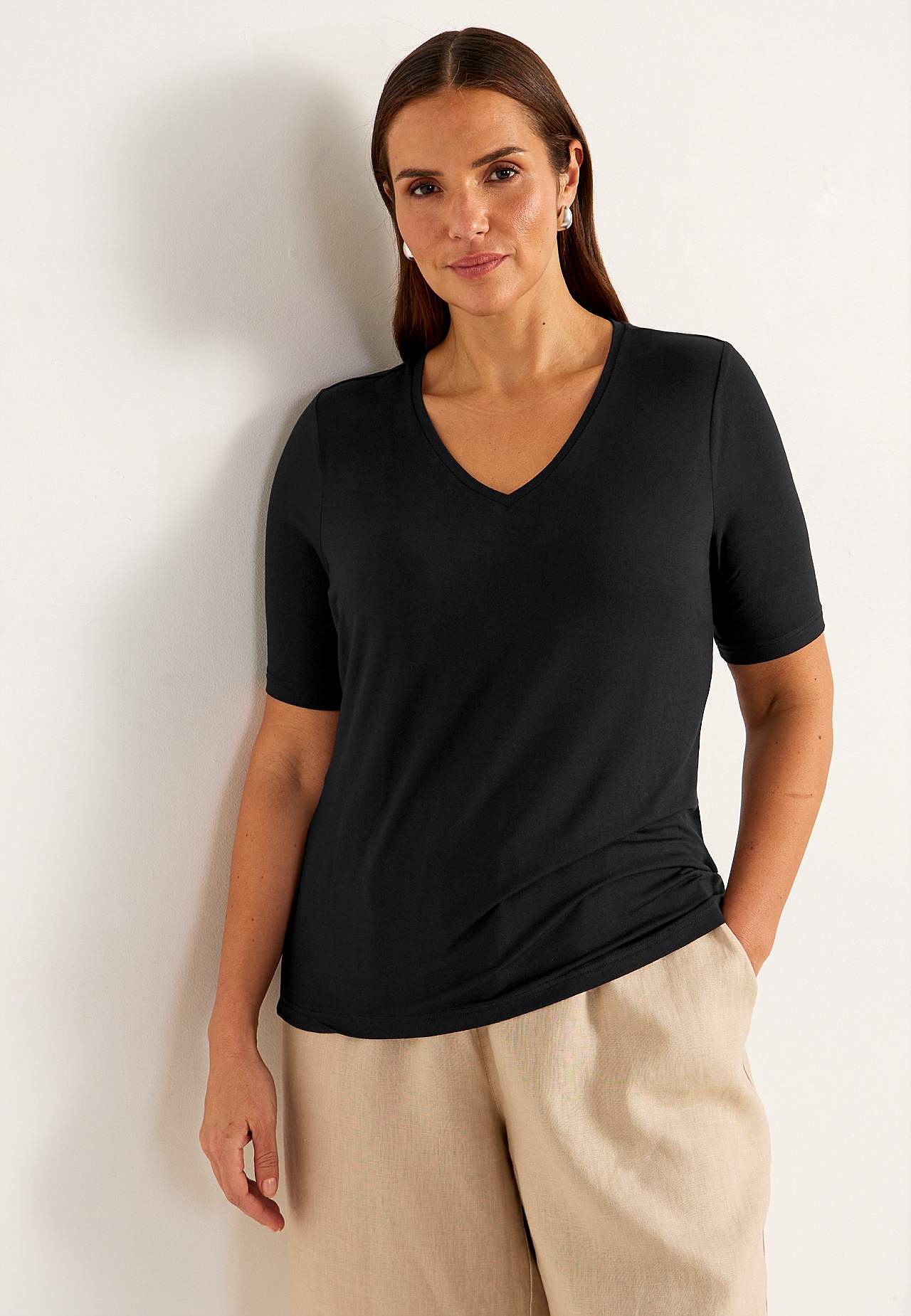 T-shirt Premium z modalu