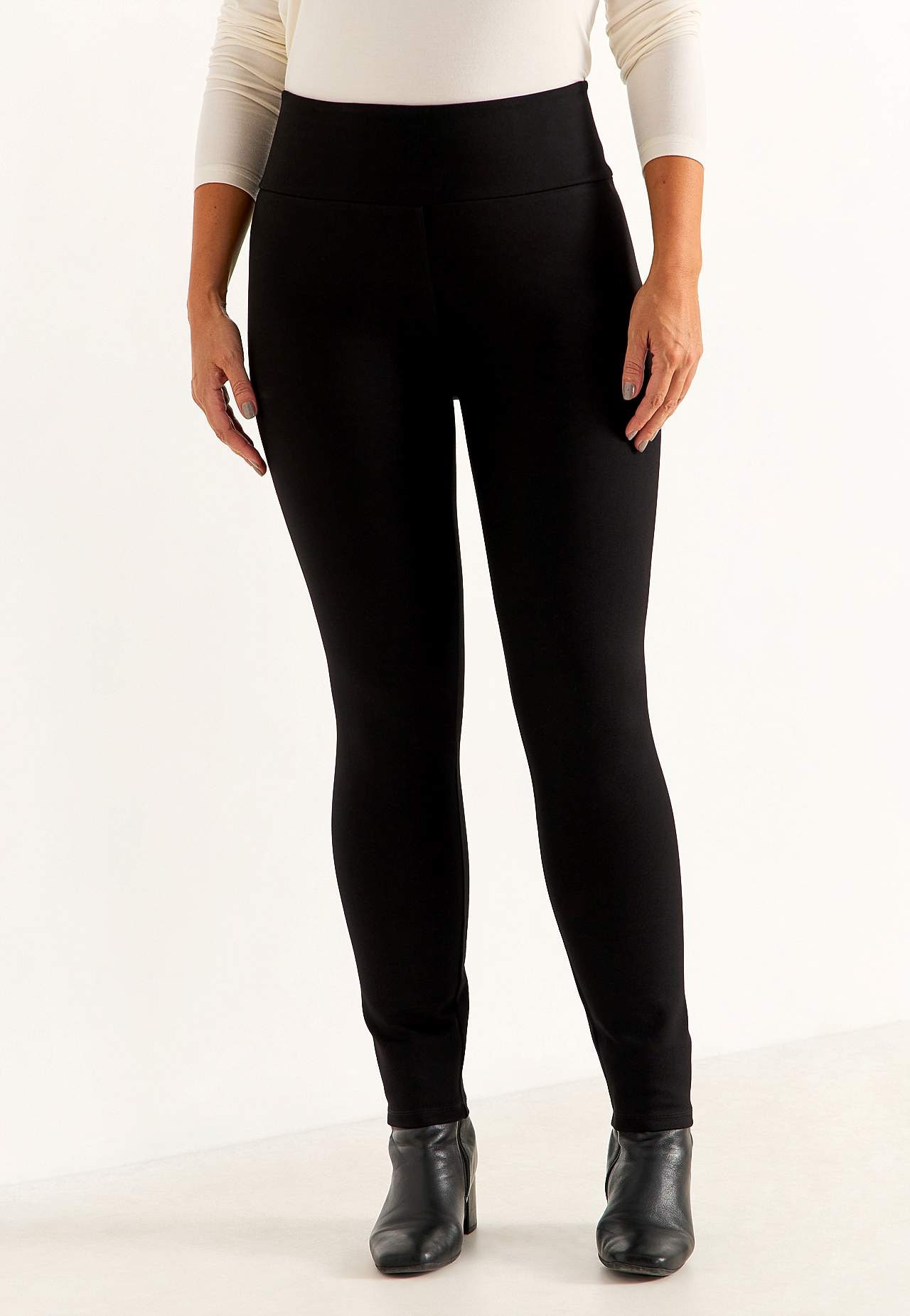 Legginsy Premium z dzianiny punto roma