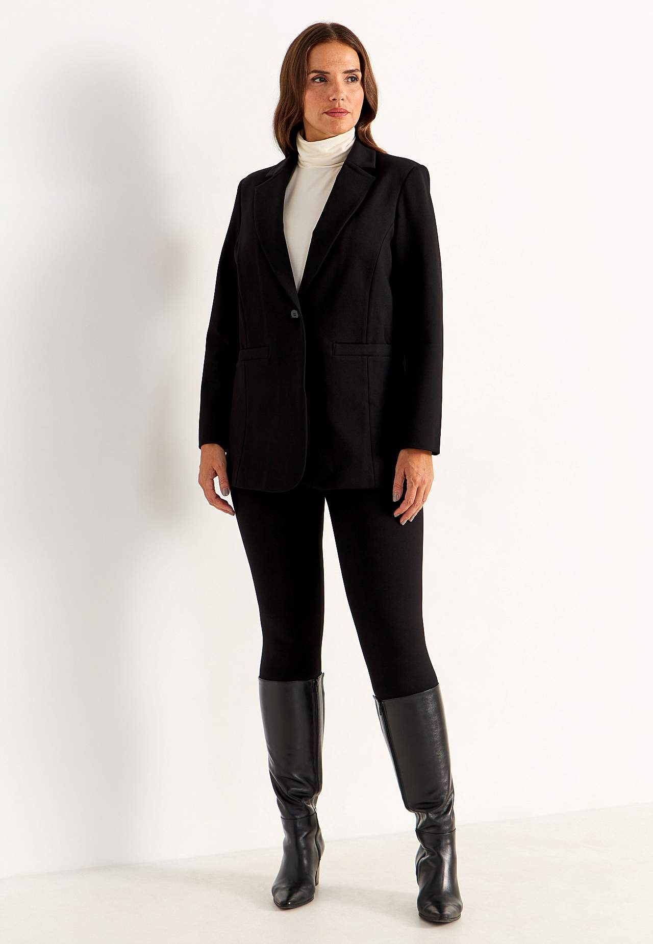 Legginsy Premium z dzianiny punto roma