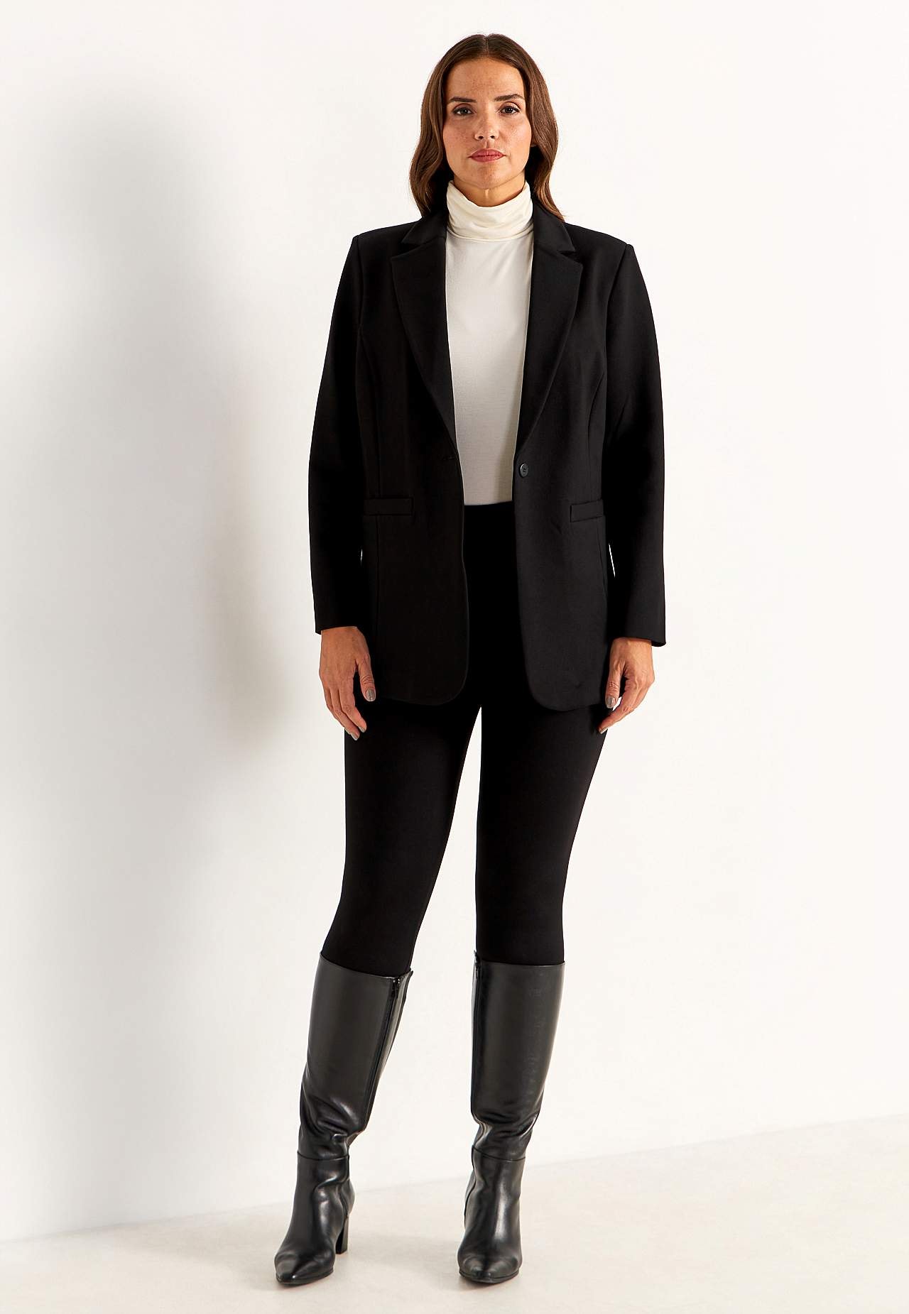Legginsy Premium z dzianiny punto roma