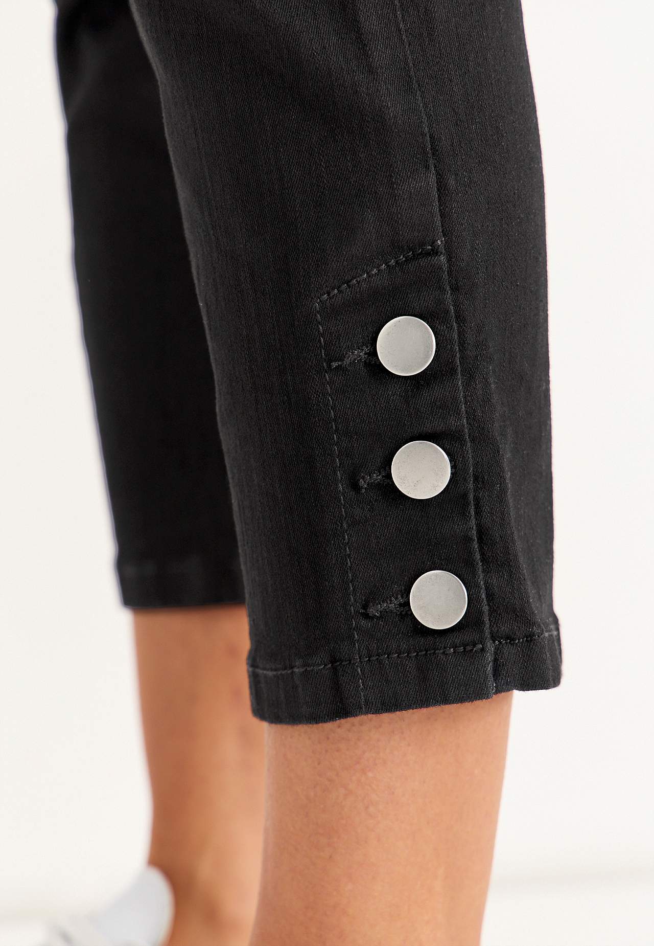 Rybaczki dżinsowe z krojem z pięcioma kieszeniami