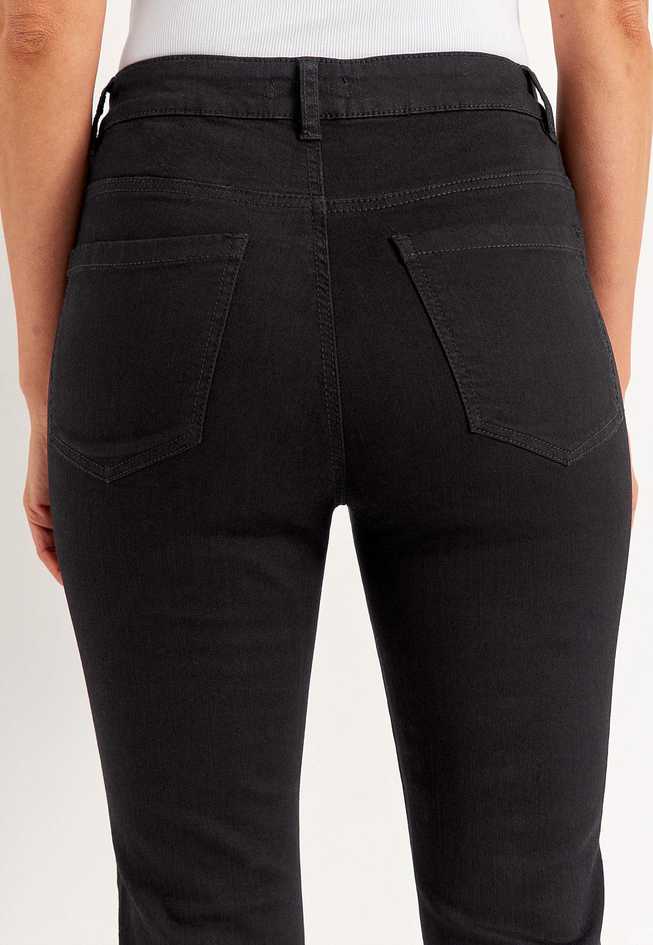 Rybaczki dżinsowe z krojem z pięcioma kieszeniami