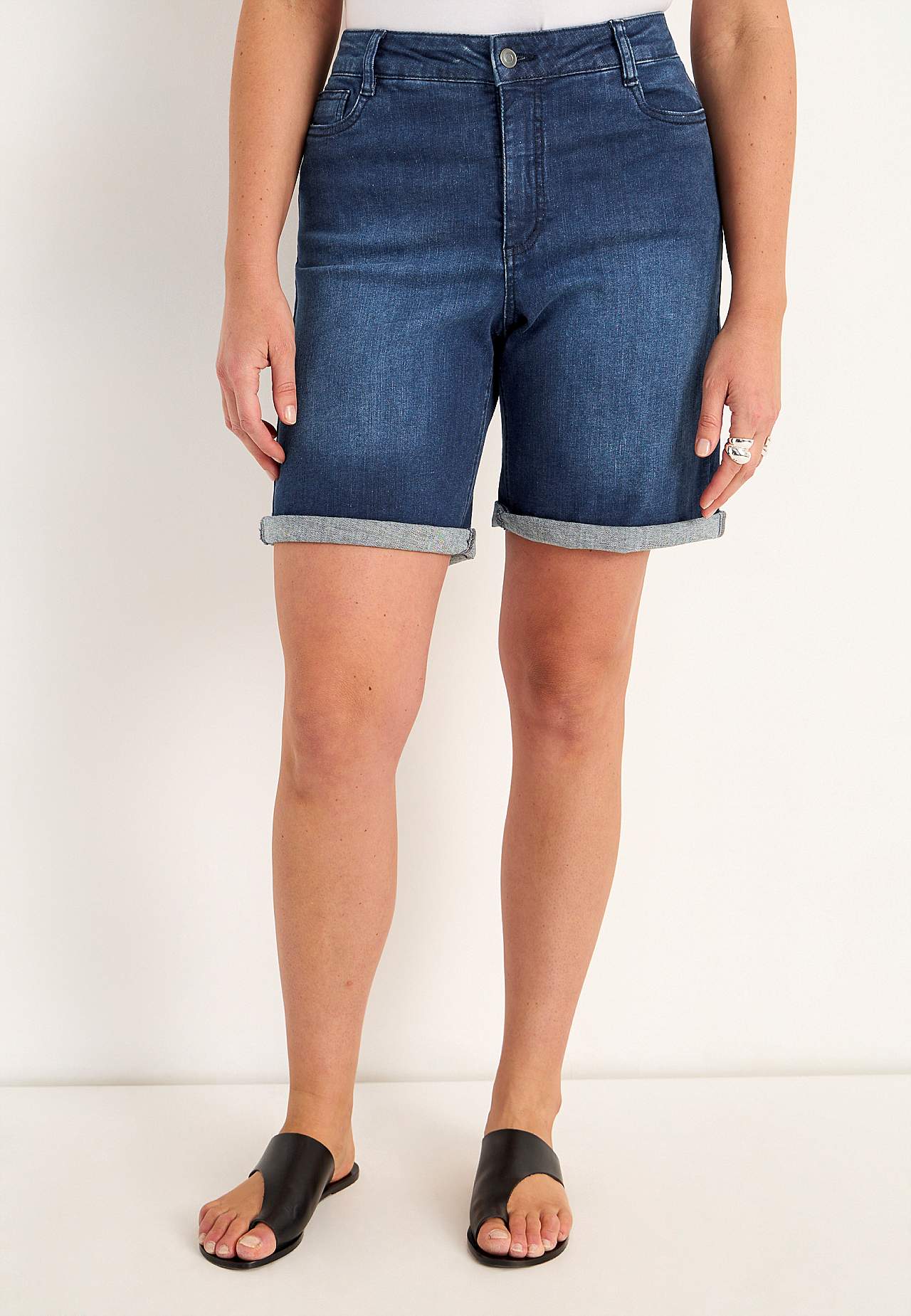 Szorty jeansowe z wygodnym stretchem