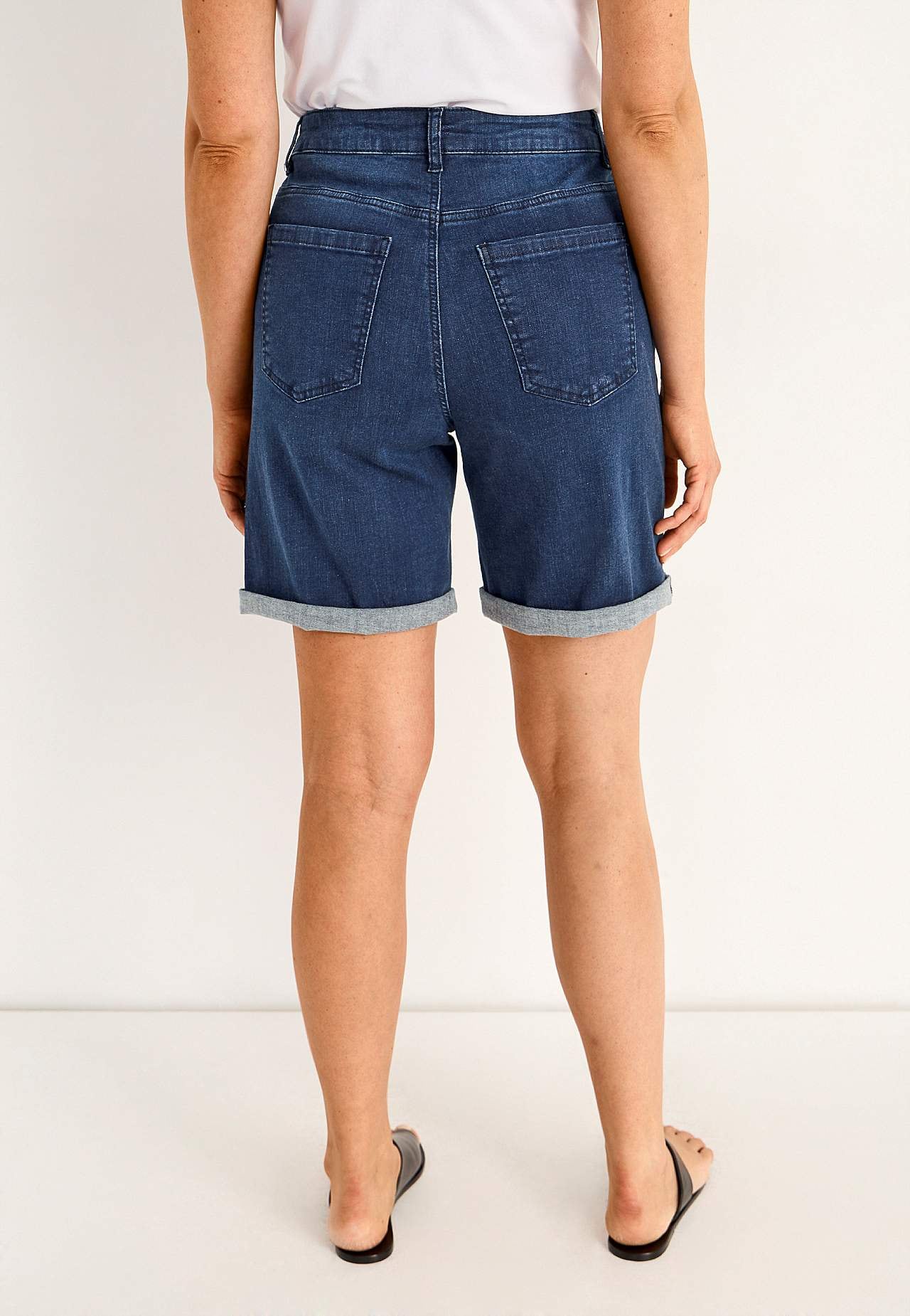 Szorty jeansowe z wygodnym stretchem