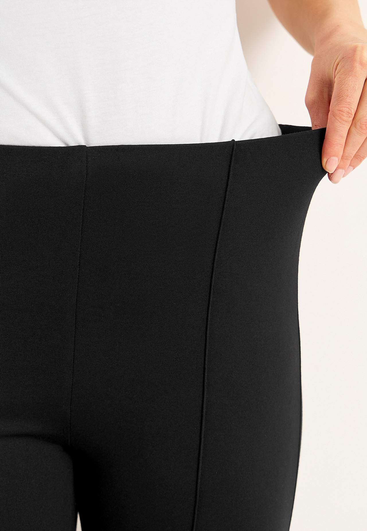 Legginsy rybaczki z dżerseju Lisa