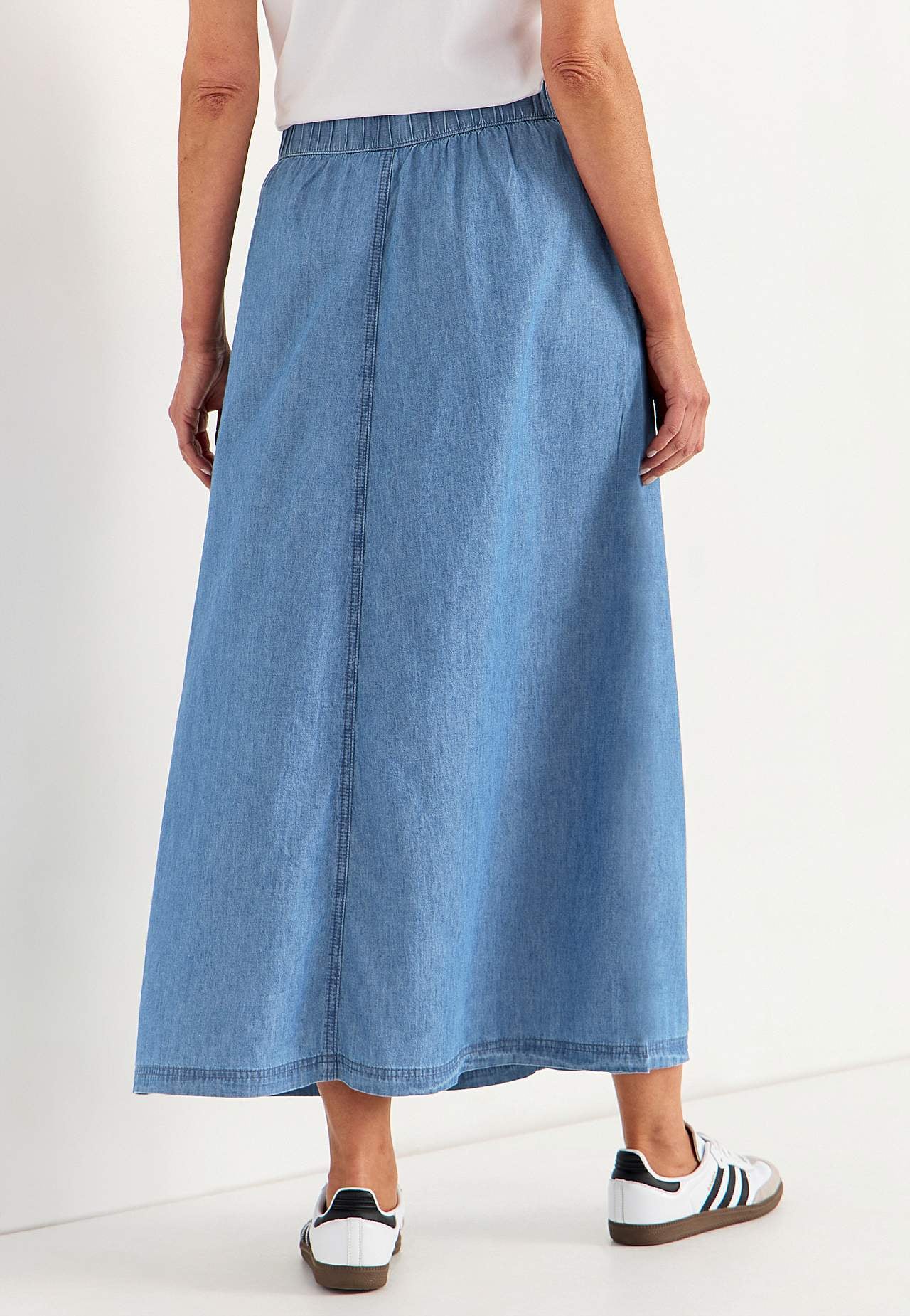 Spódnica jeansowa z kieszeniami