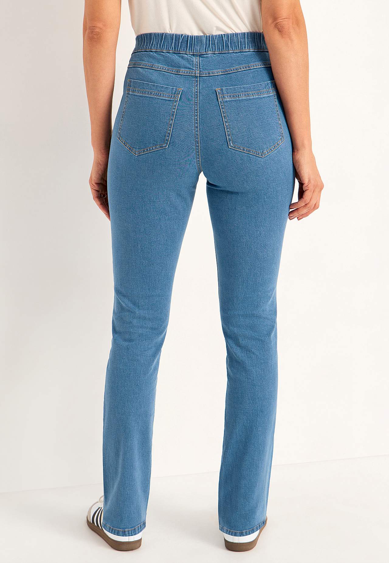 Elastyczne i wąskie jegginsy