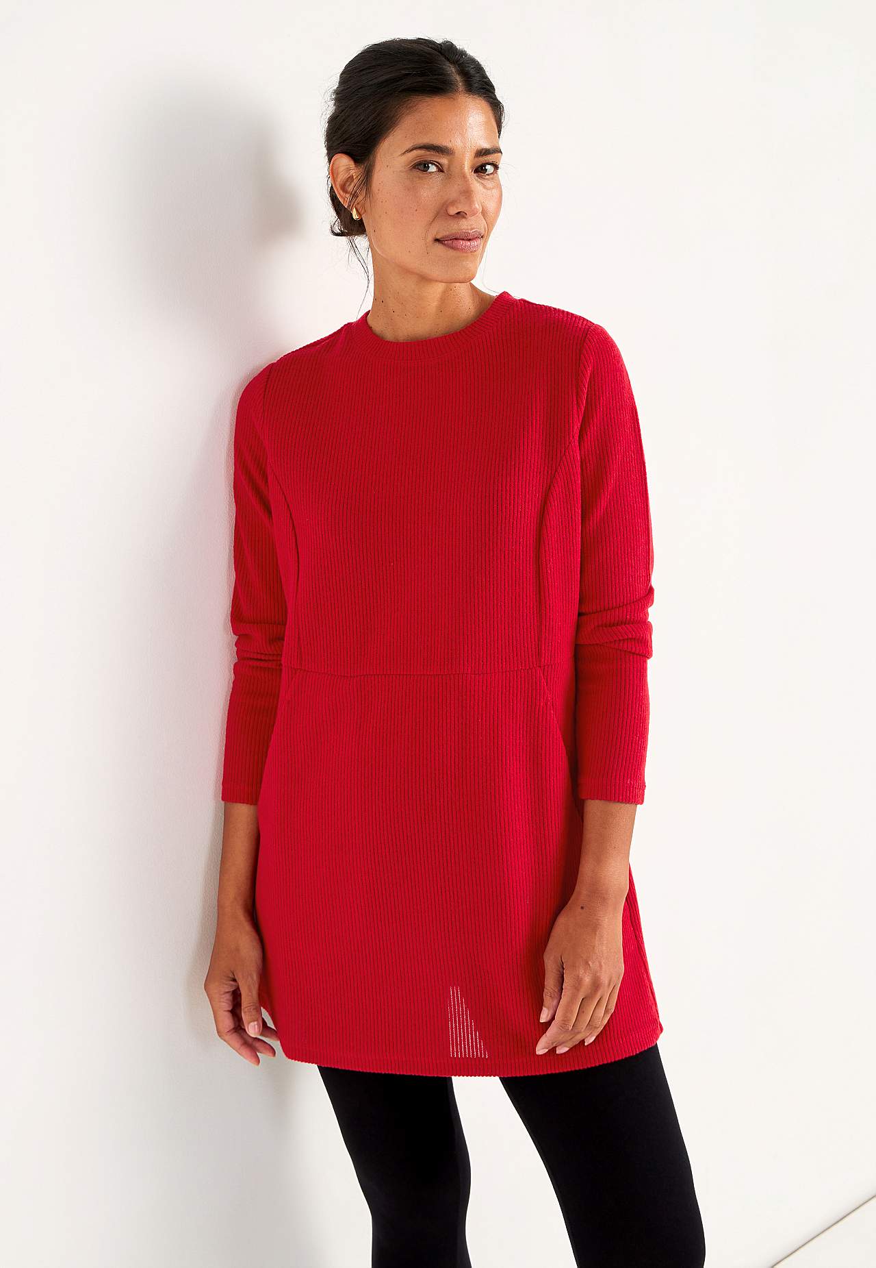 Super miękka tunika z kieszeniami