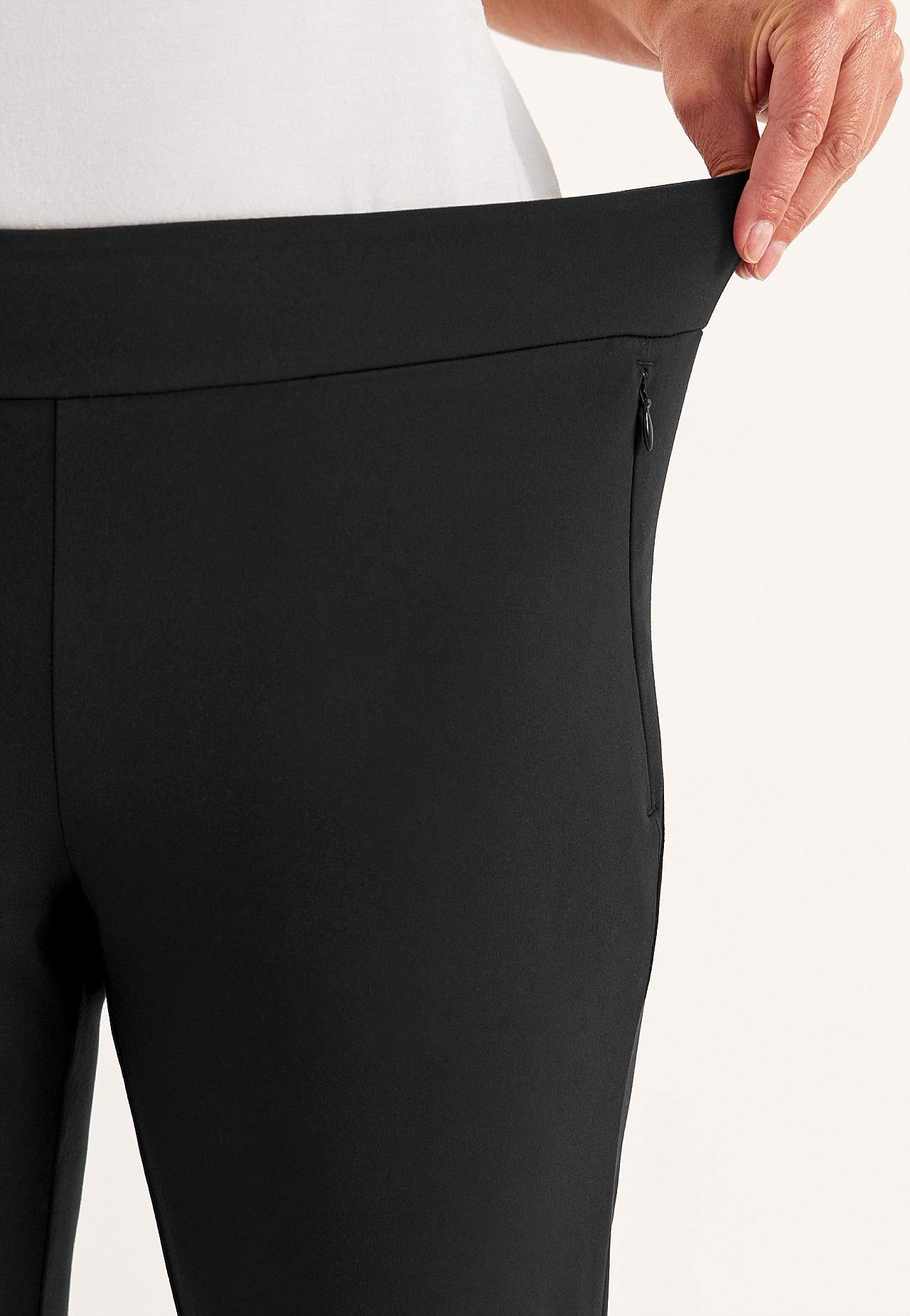 Wszechstronne spodnie z dżerseju bootcut Daria