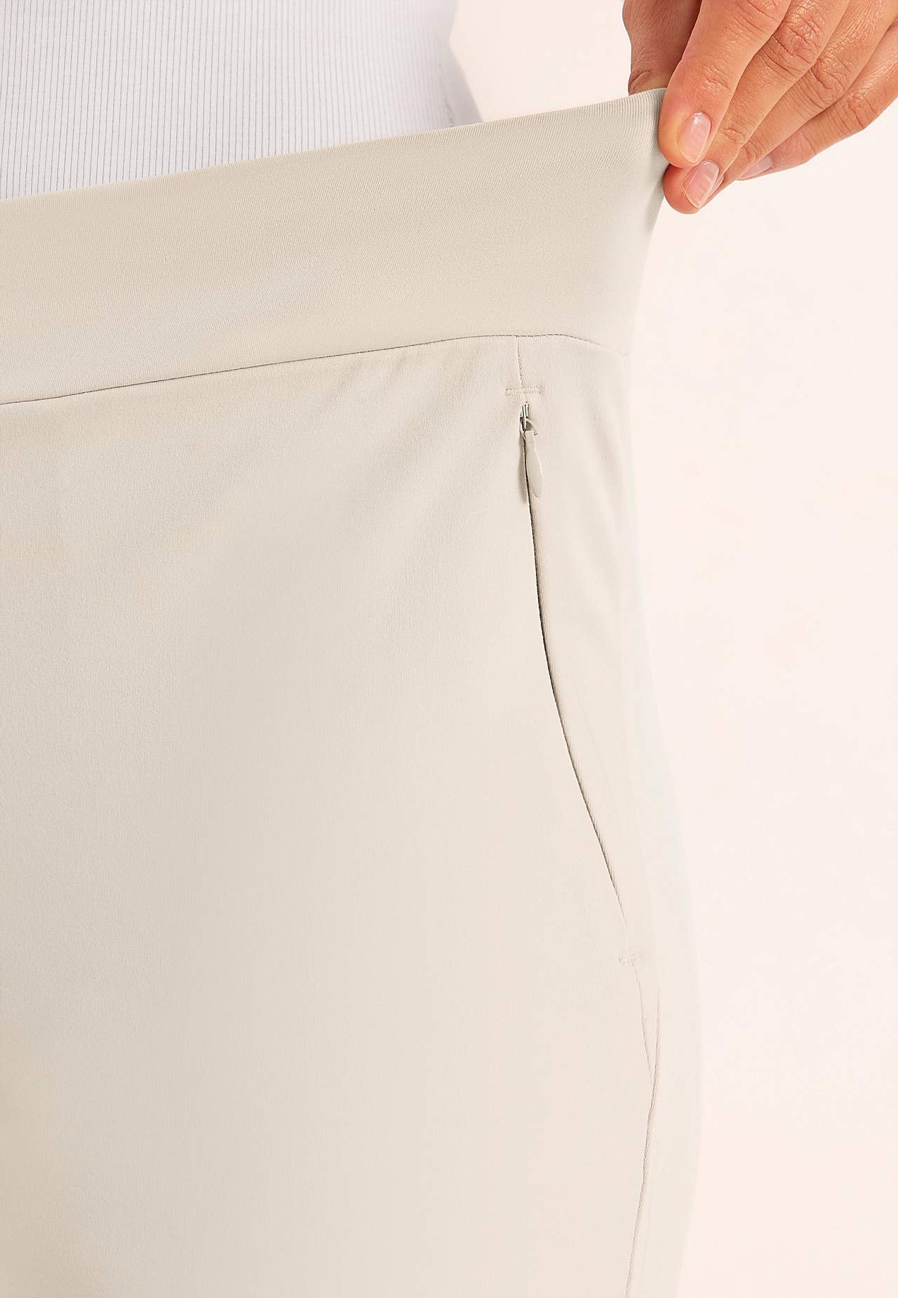 Wszechstronne spodnie z dżerseju bootcut Daria