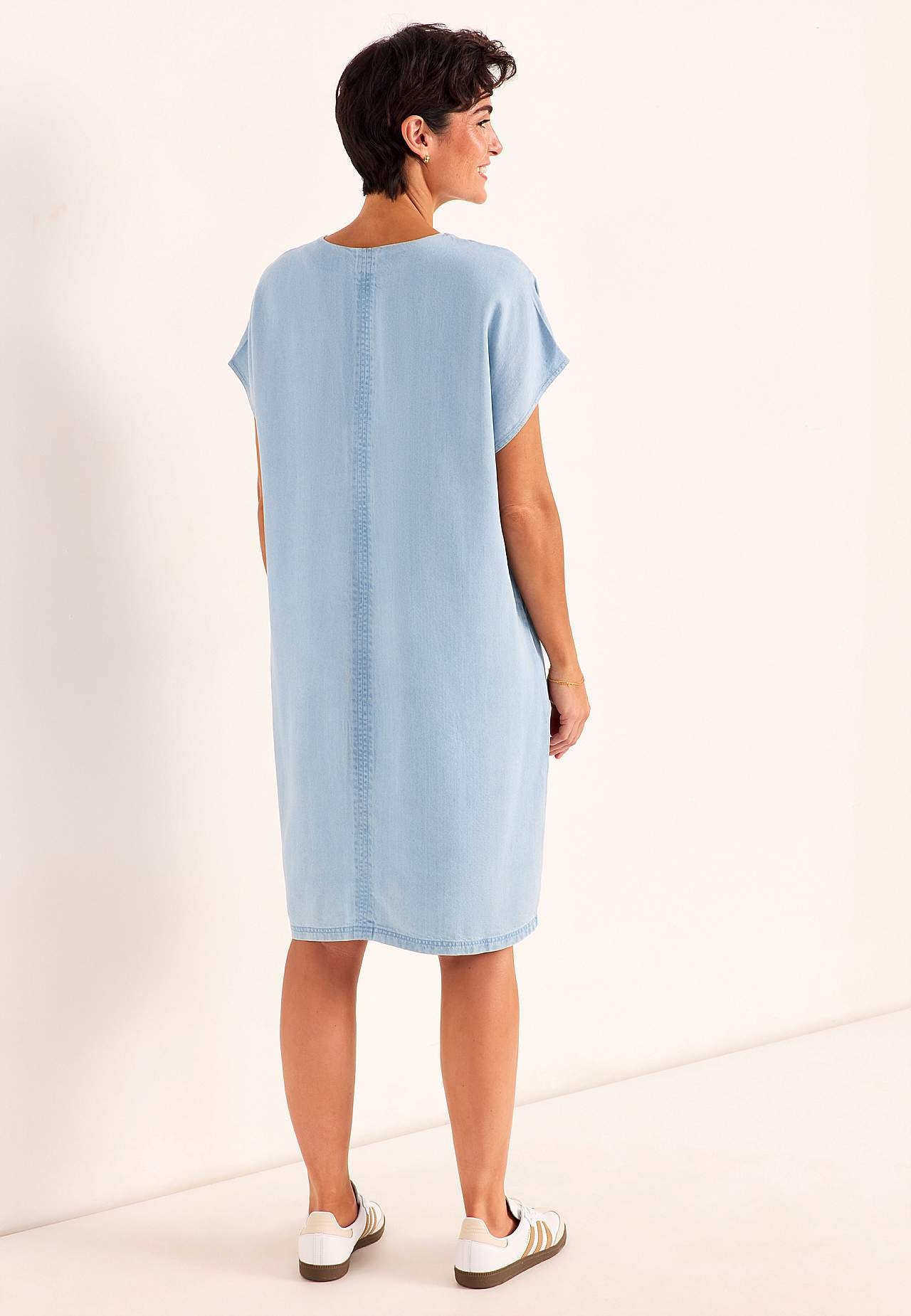 Ultramiękka Premium sukienka jeansowa