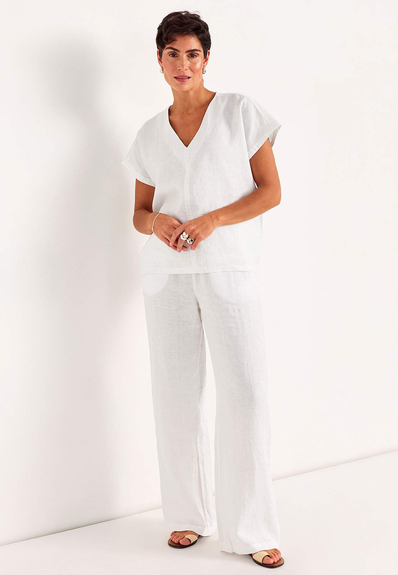 Lniana Premium bluzka