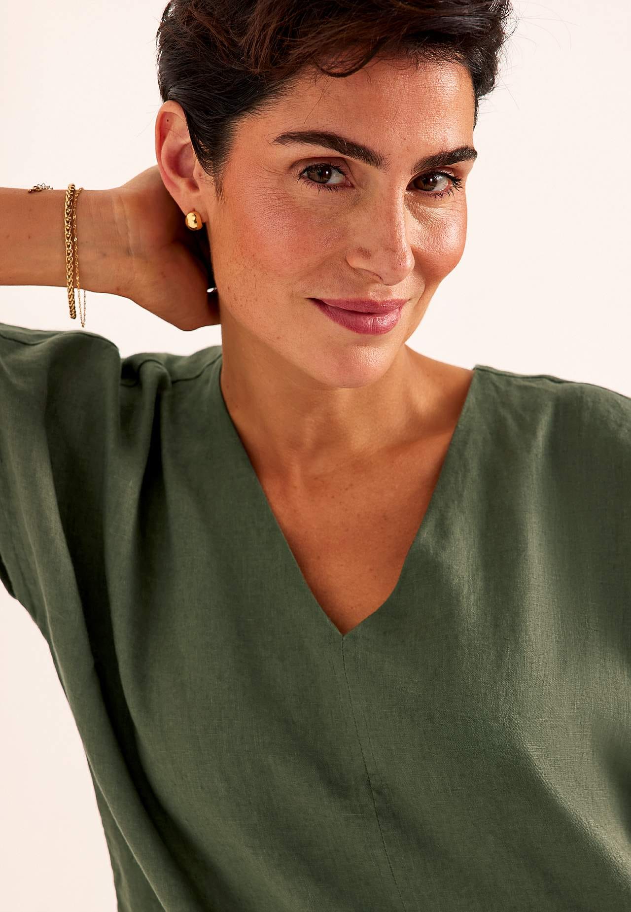 Lniana Premium bluzka