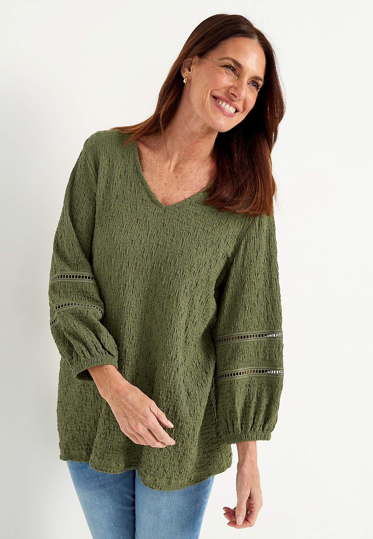 Tunika ze strukturą